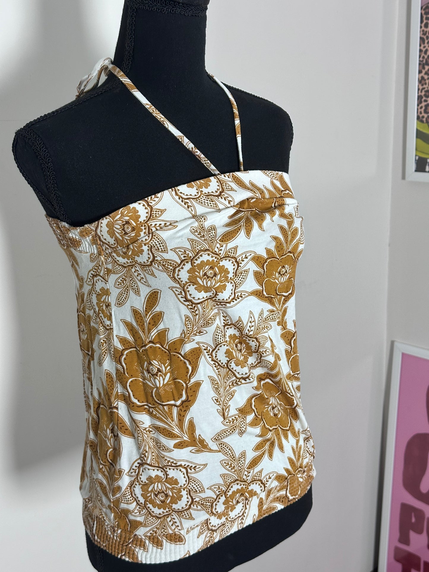Floral Halter Bandeau (Large)