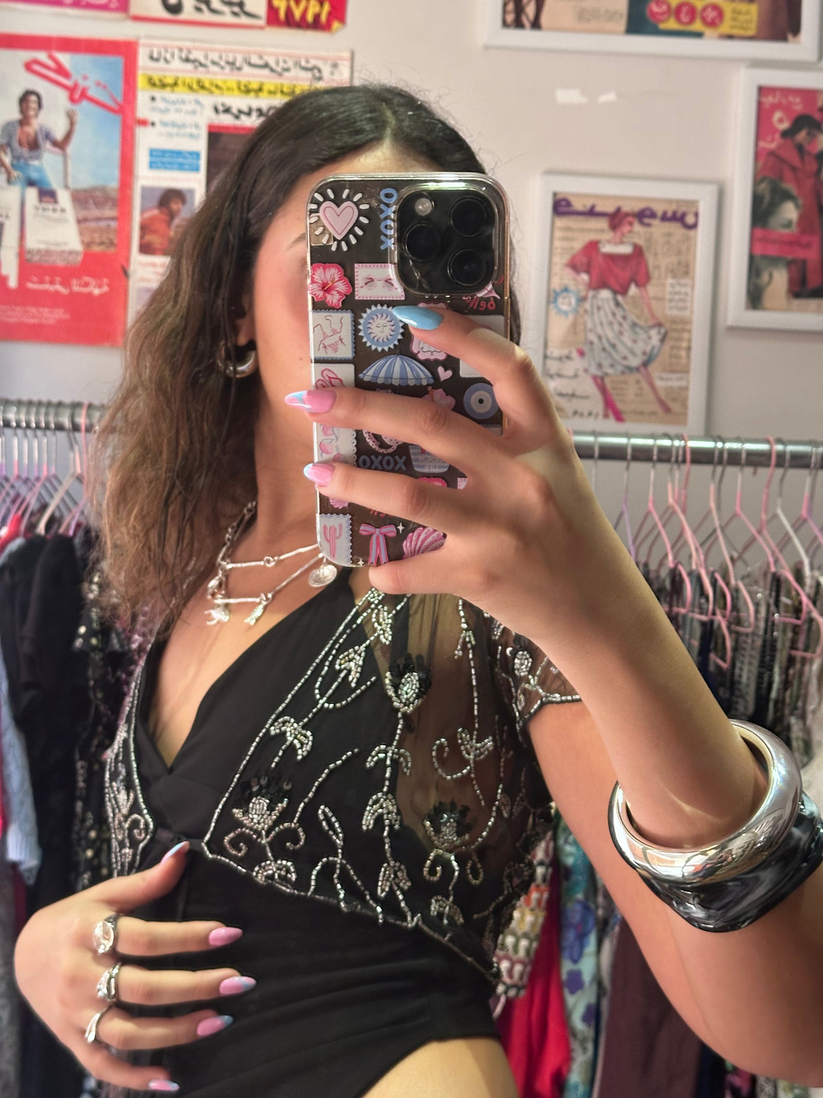 Sequined Open Tie (Medium)