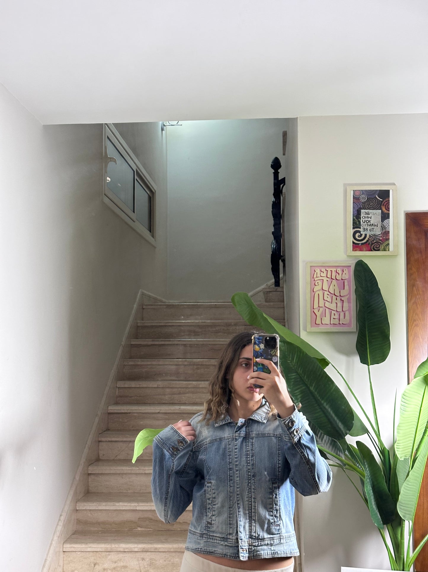Lightwash Zipped Up Denim (Small)