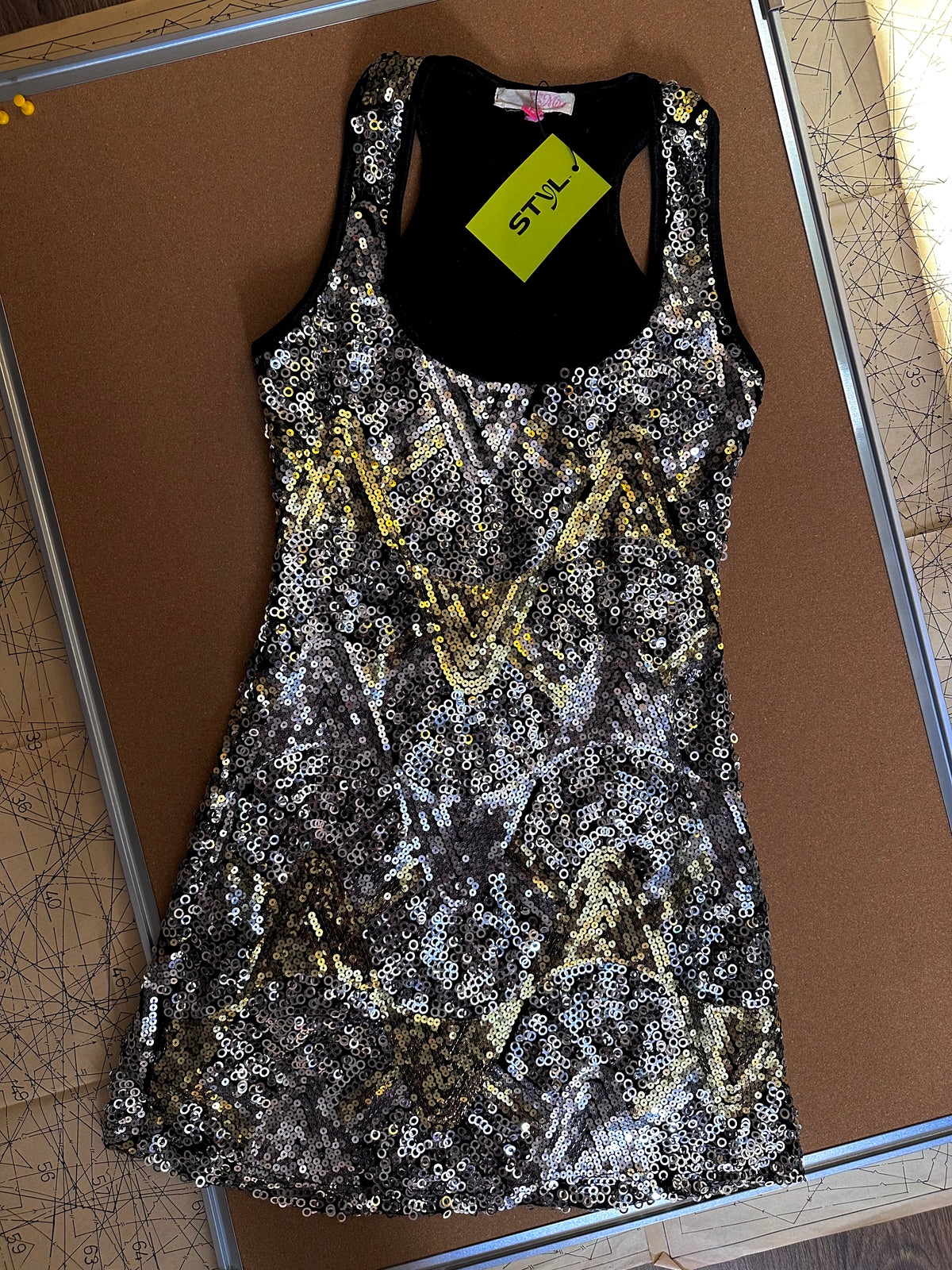 Gold & Silver Dress (Medium)