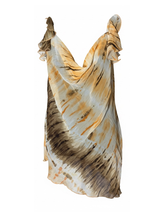 Sheer Asymmetrical Top (Medium)