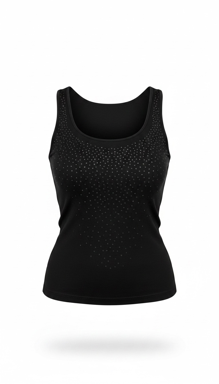 Rhinestone Tank Top (Small)