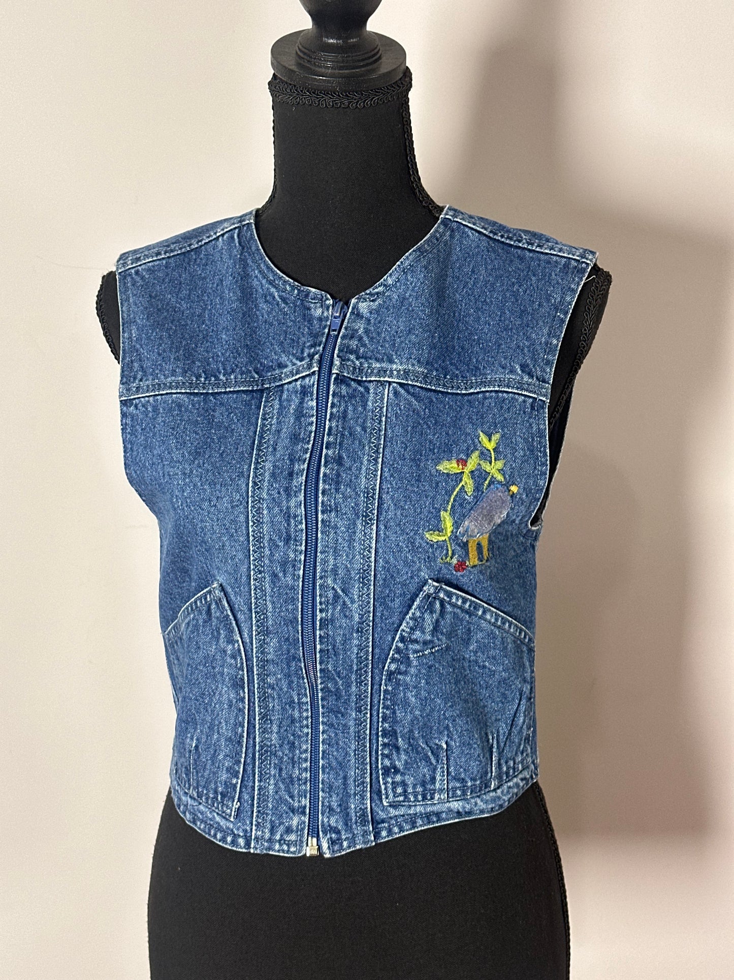 Denim Vest (Medium)