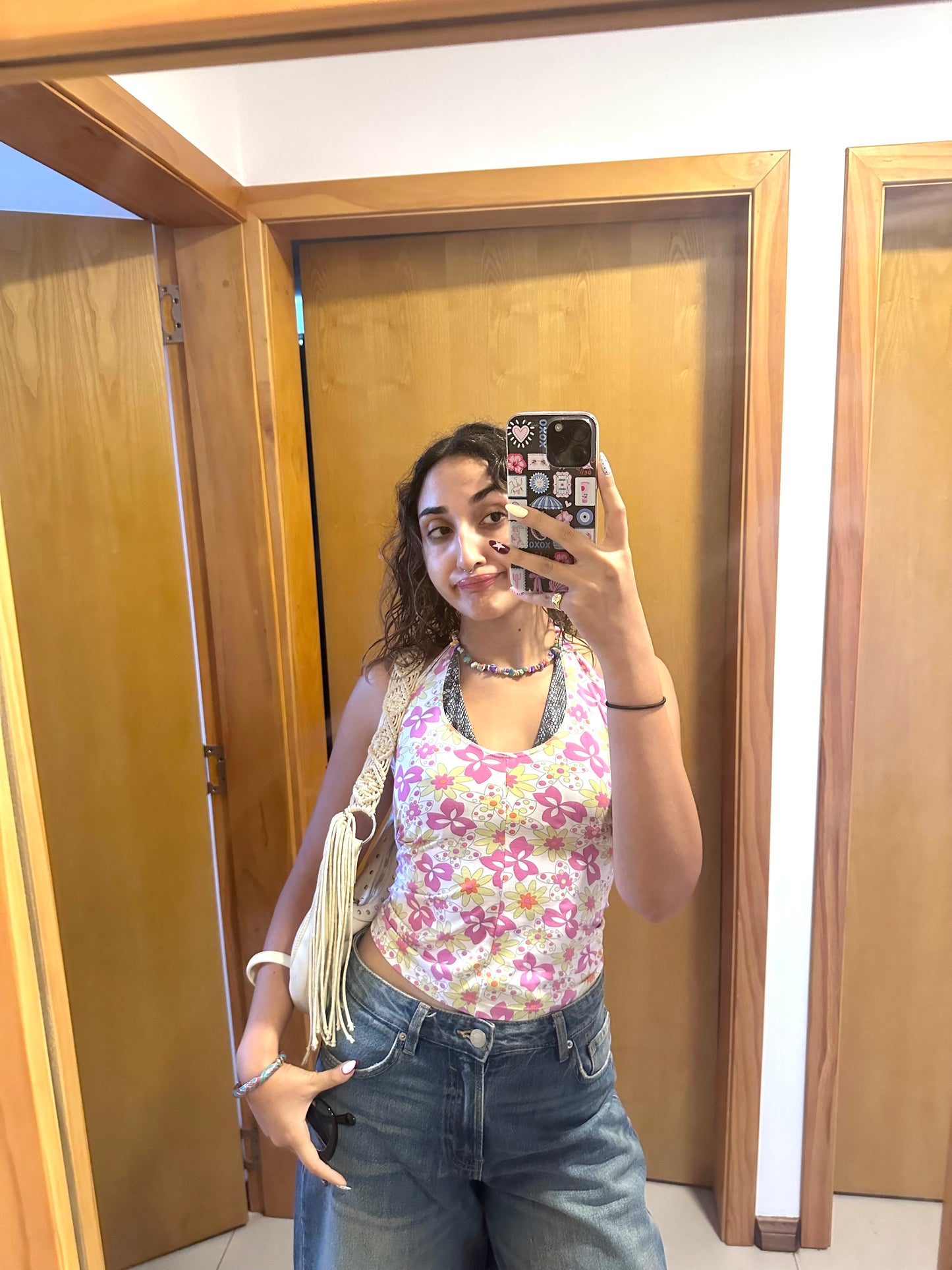 Floral Halter Top (Medium)