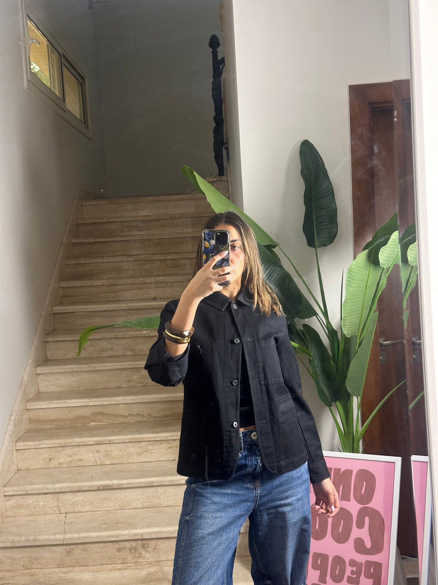 Oversized Minimalist Denim (Medium)