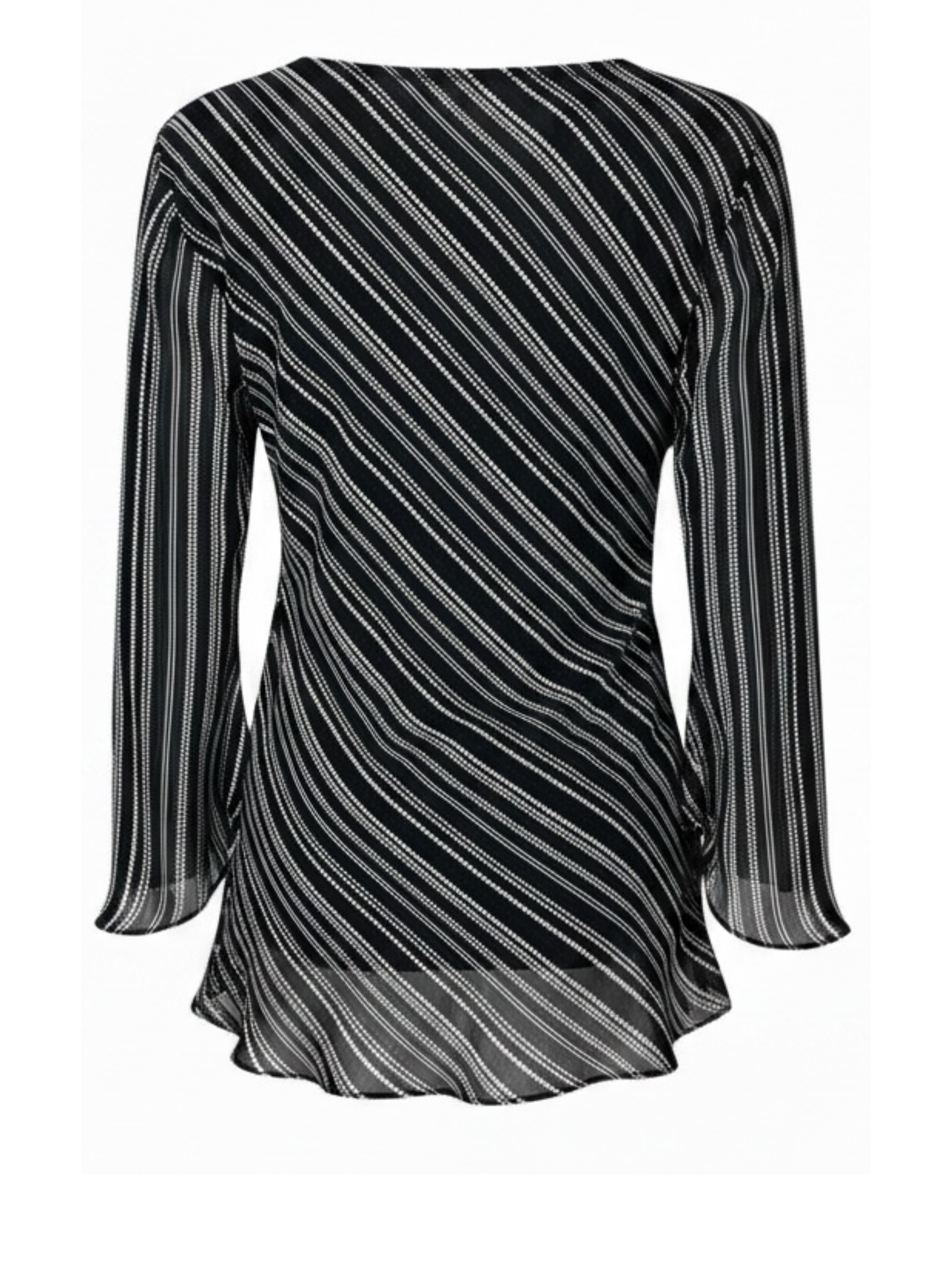 Polka Dots Striped Top (Large)