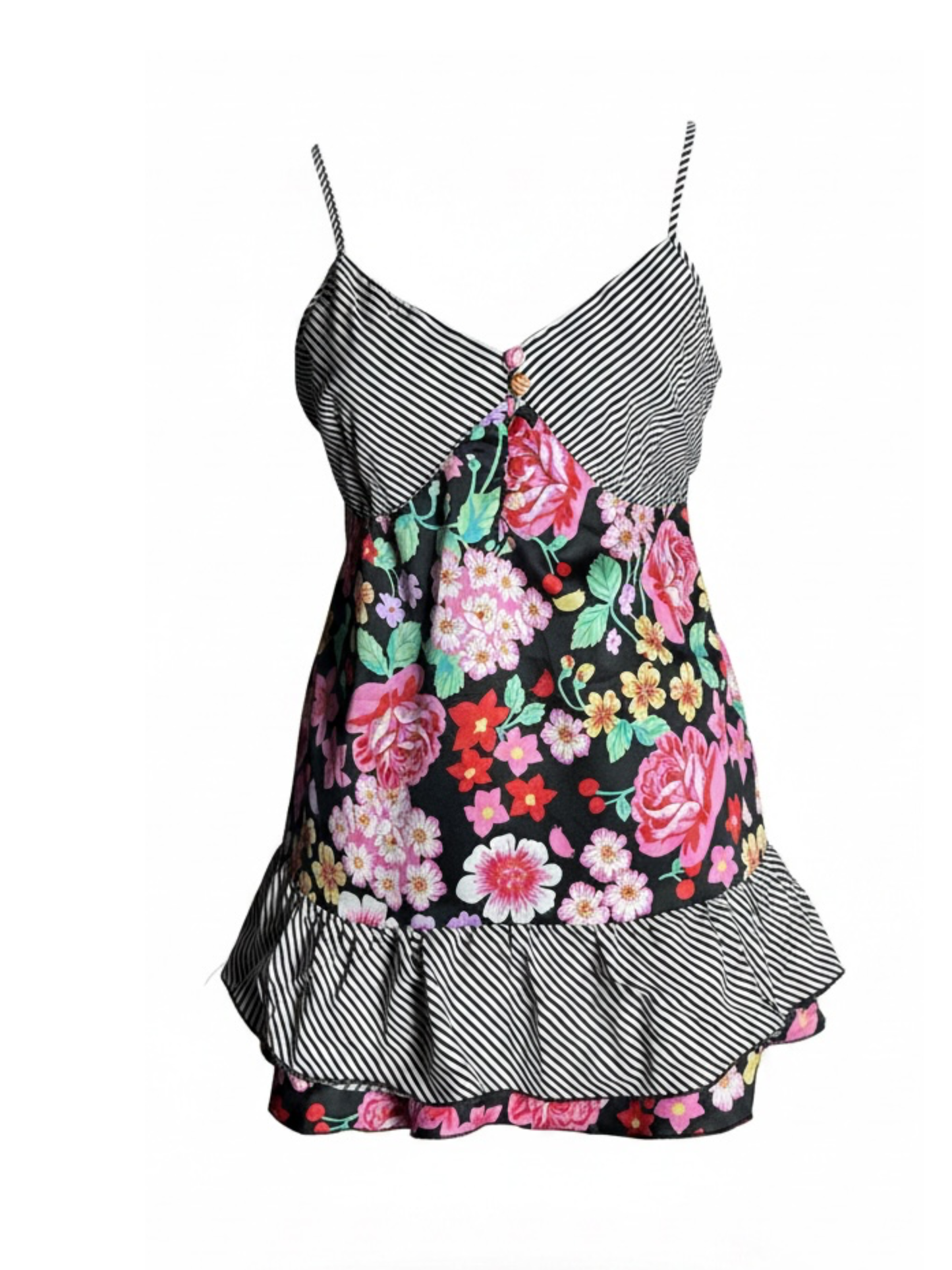 Floral Stripes Cami (Small)