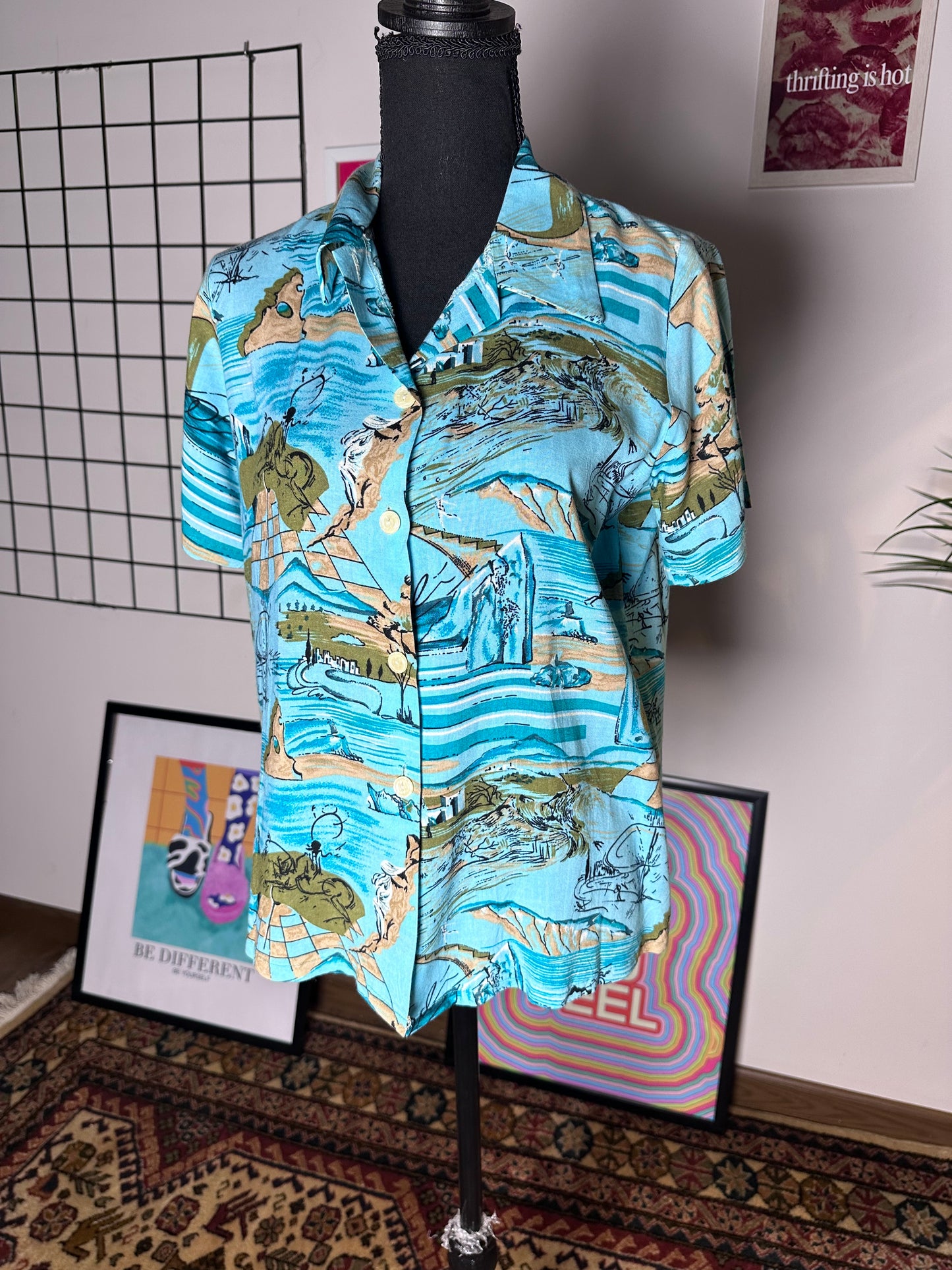 Map Vintage Shirt (Large)