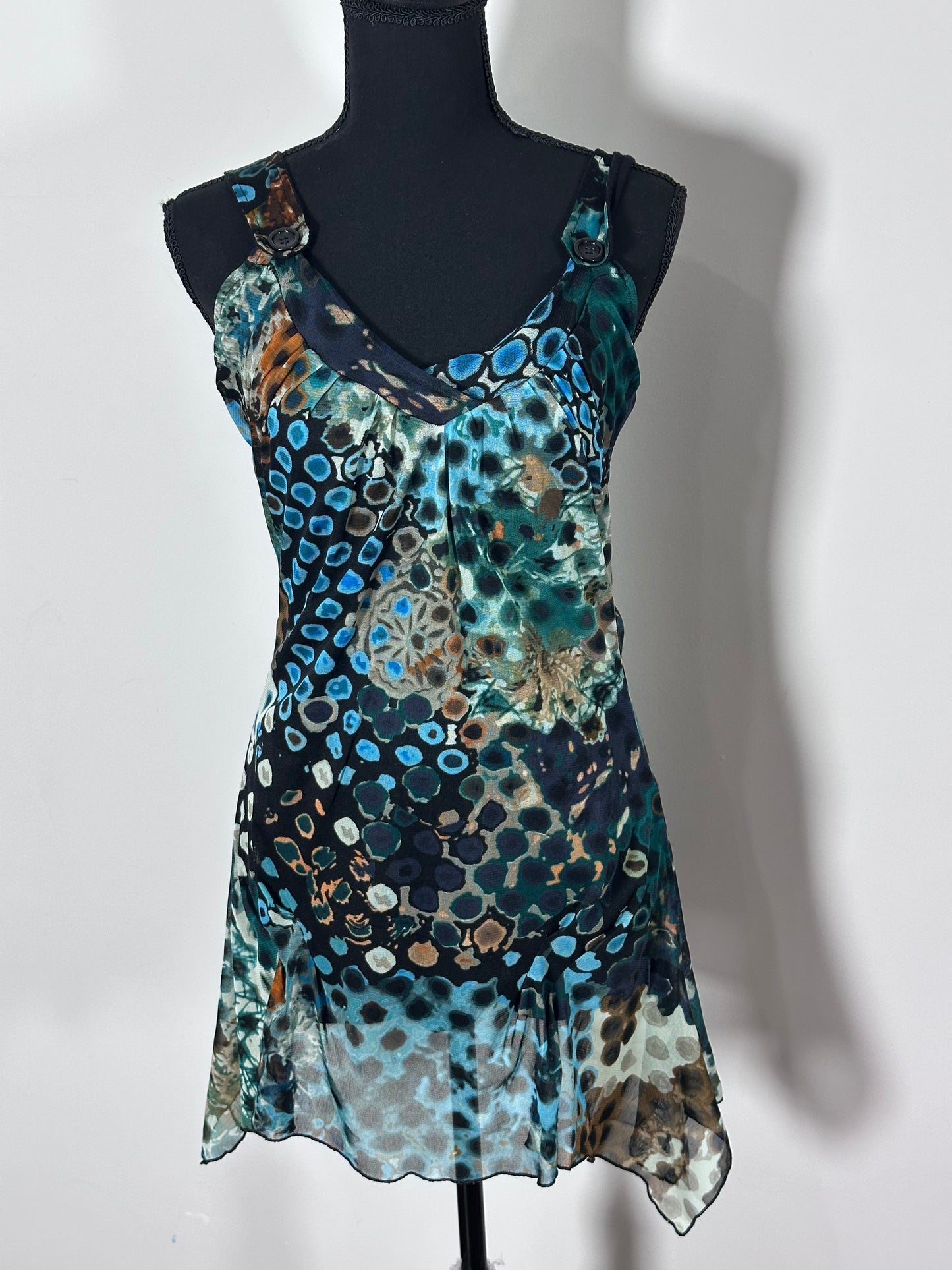 Patterned Y2K dress (medium)