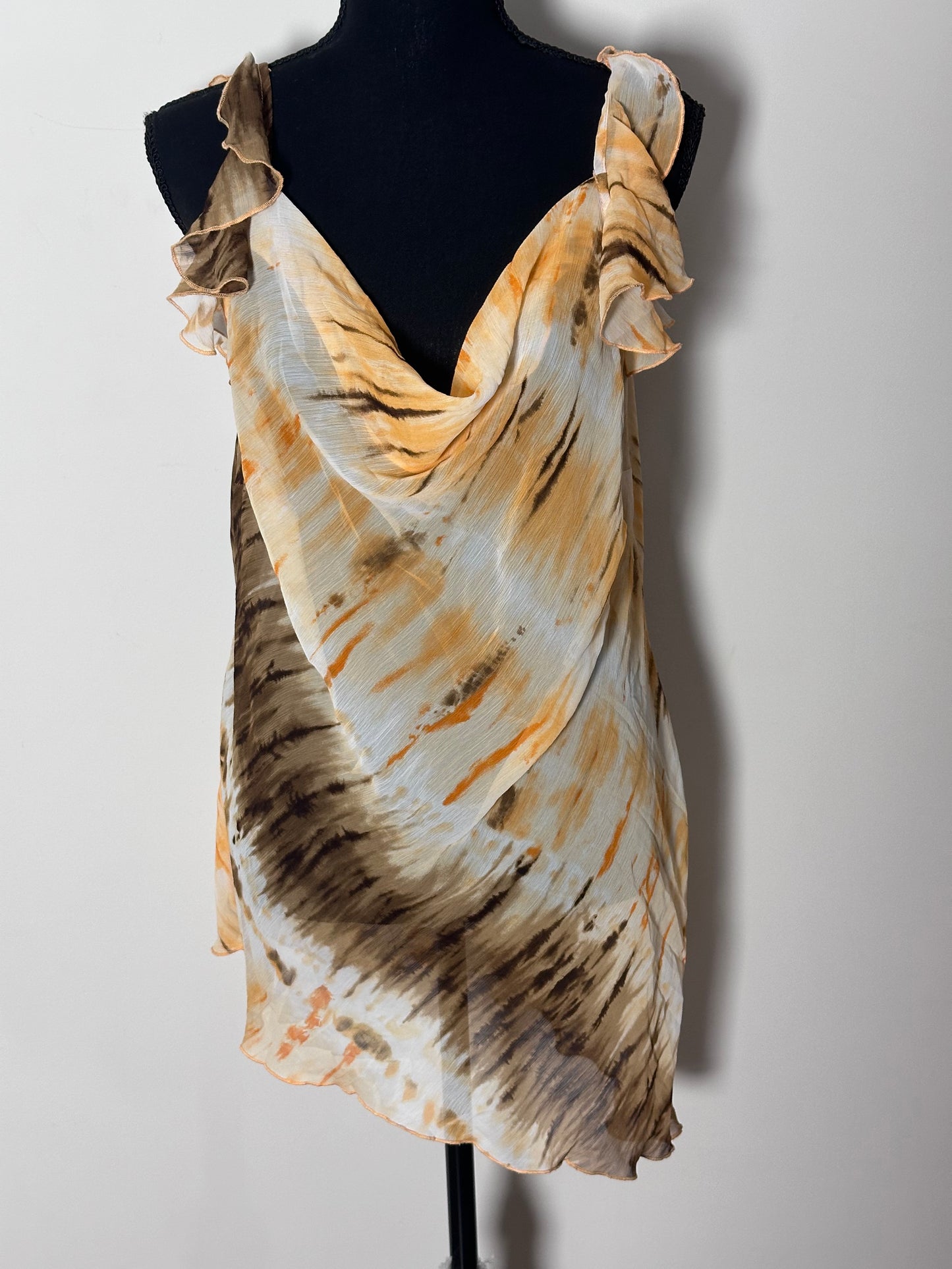 Sheer Asymmetrical Top (Medium)