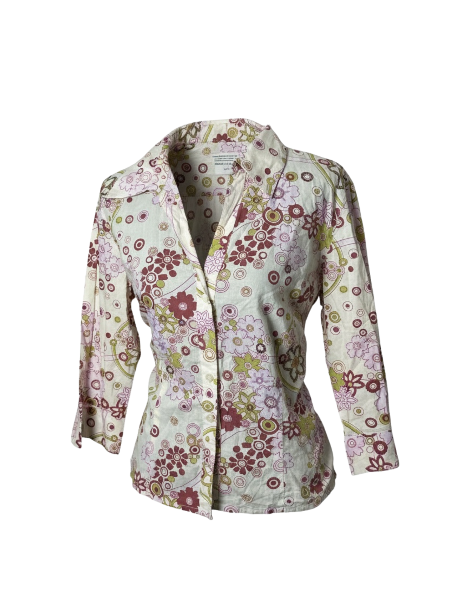 Floral Y2K Shirt (Large)