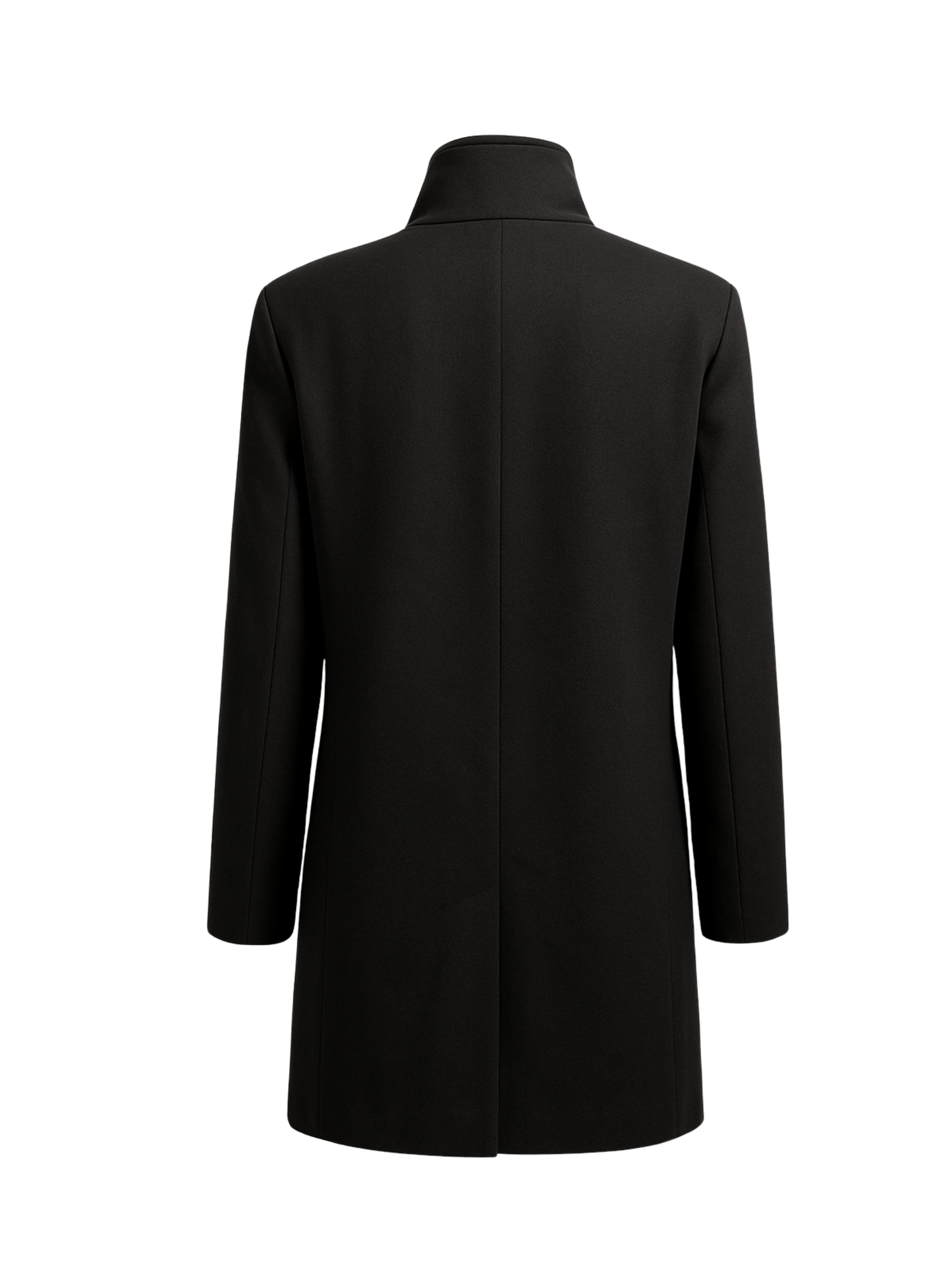 Black Mid Coat