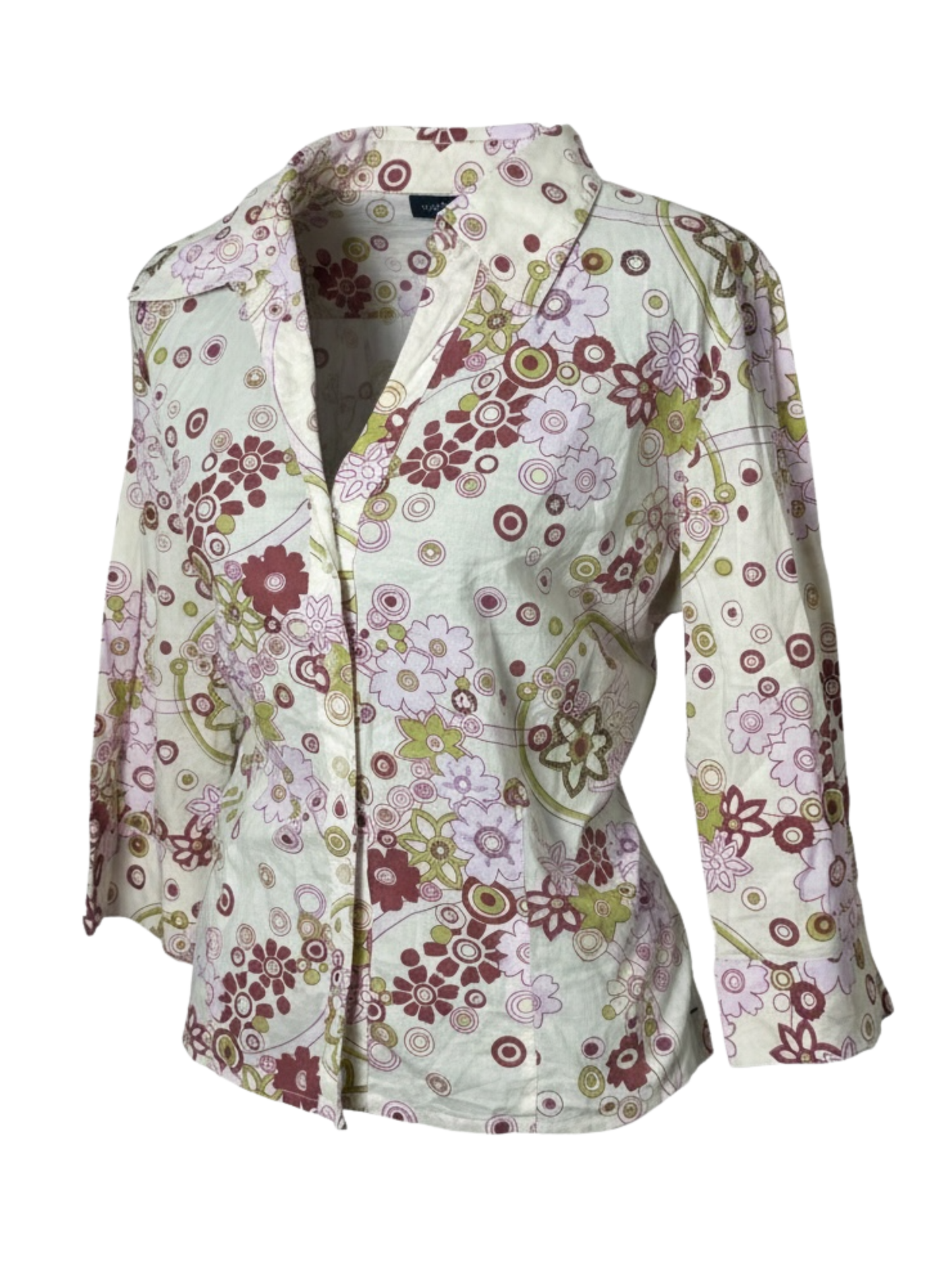 Floral Y2K Shirt (Large)
