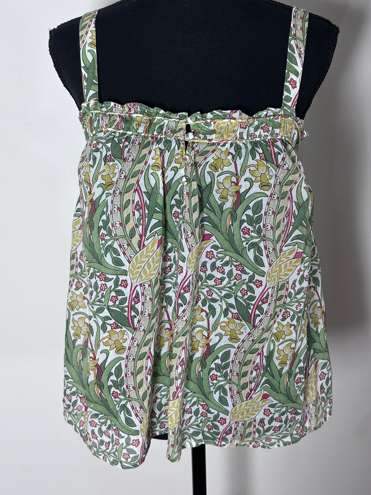 Floral flowy top (X large)