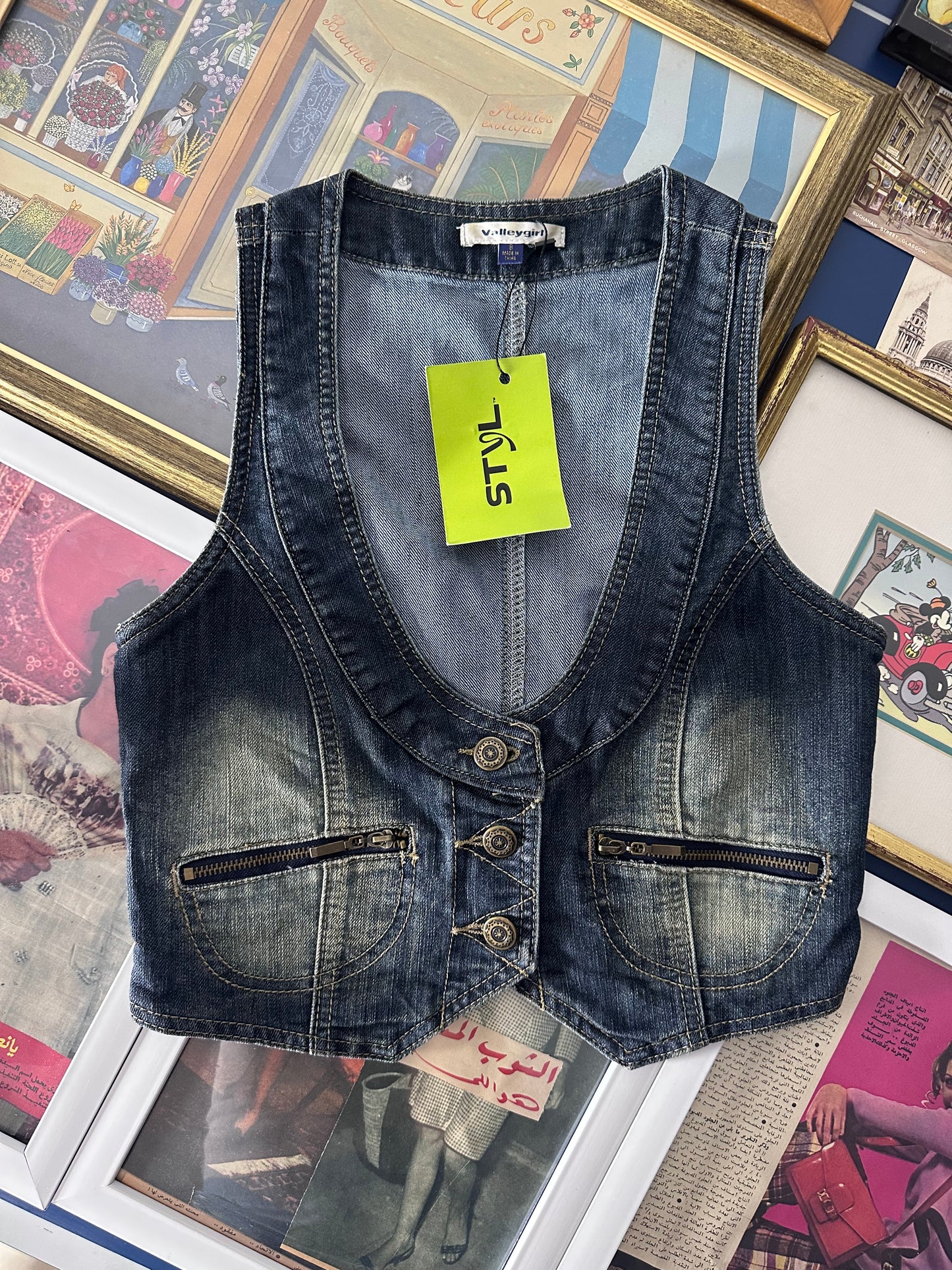 Denim Vest (Medium)