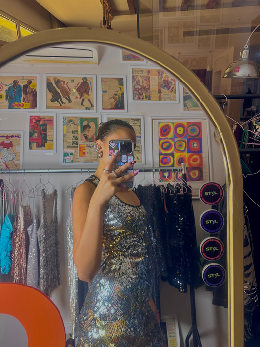 Gold & Silver Dress (Medium)