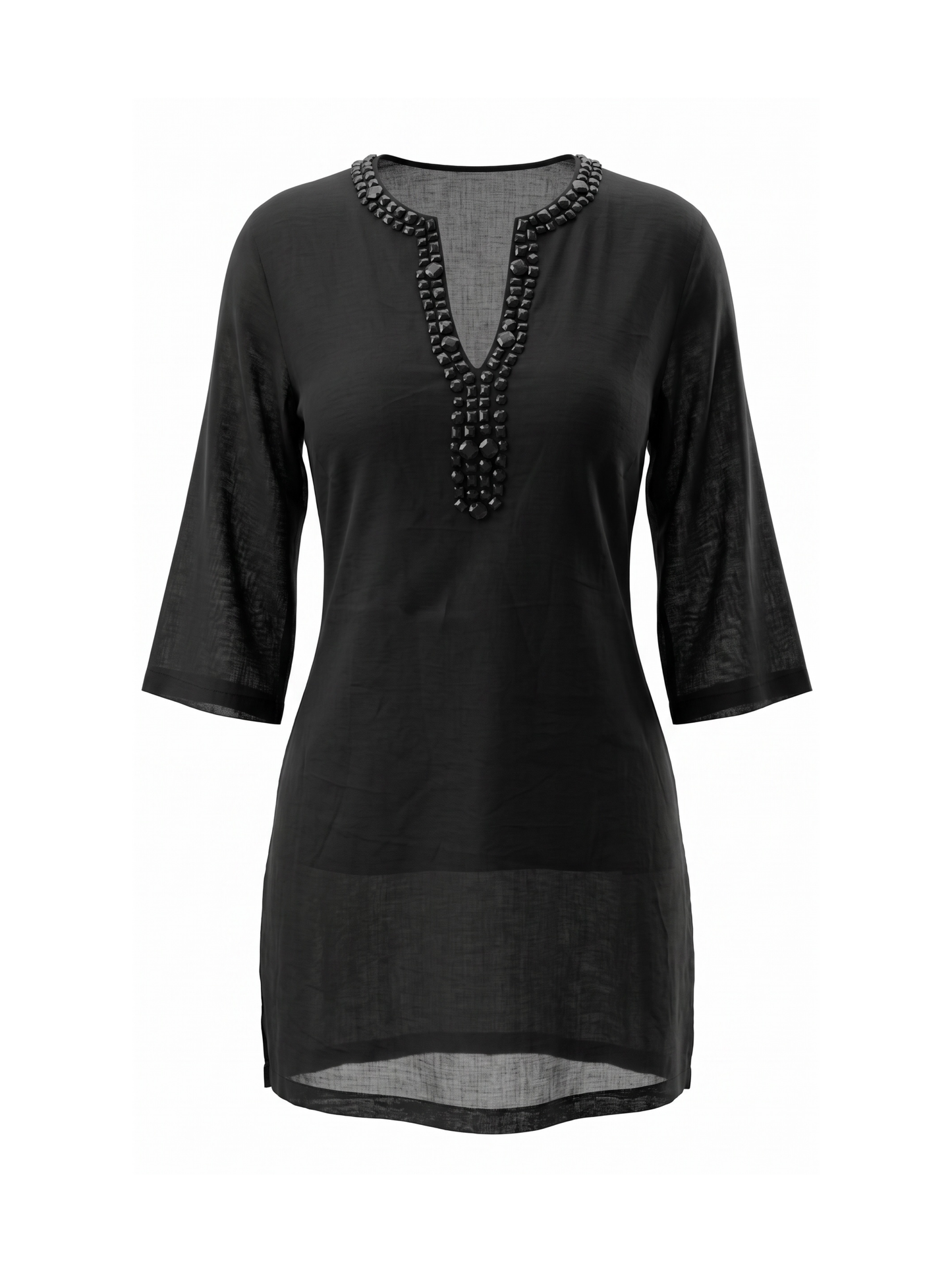Black Sequined Coverup (Small)