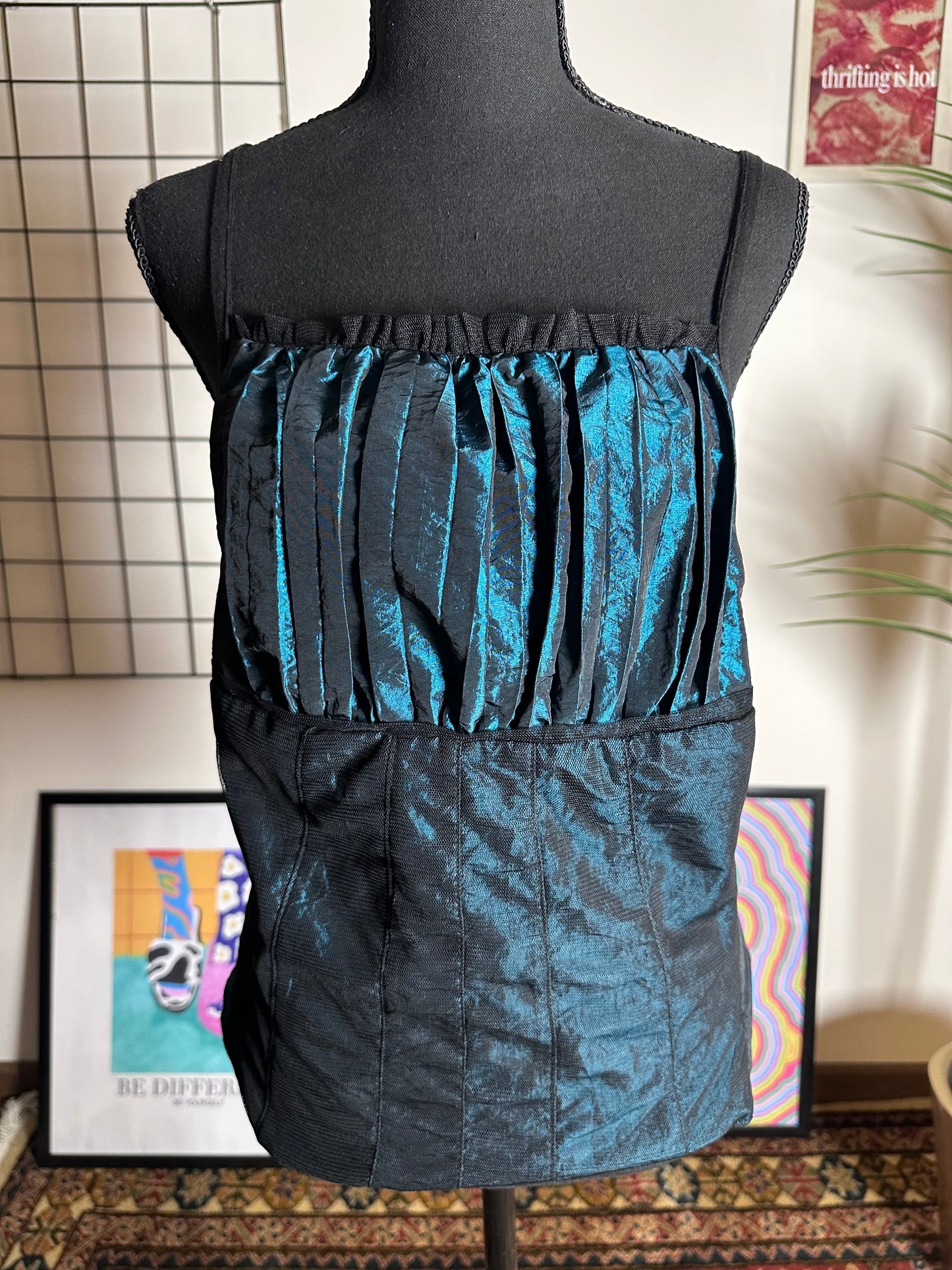 Metallic Rushed Cami (Large)