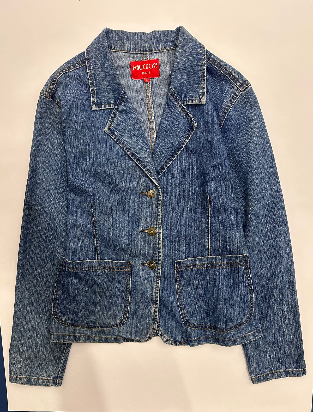Buttoned Denim (Large)