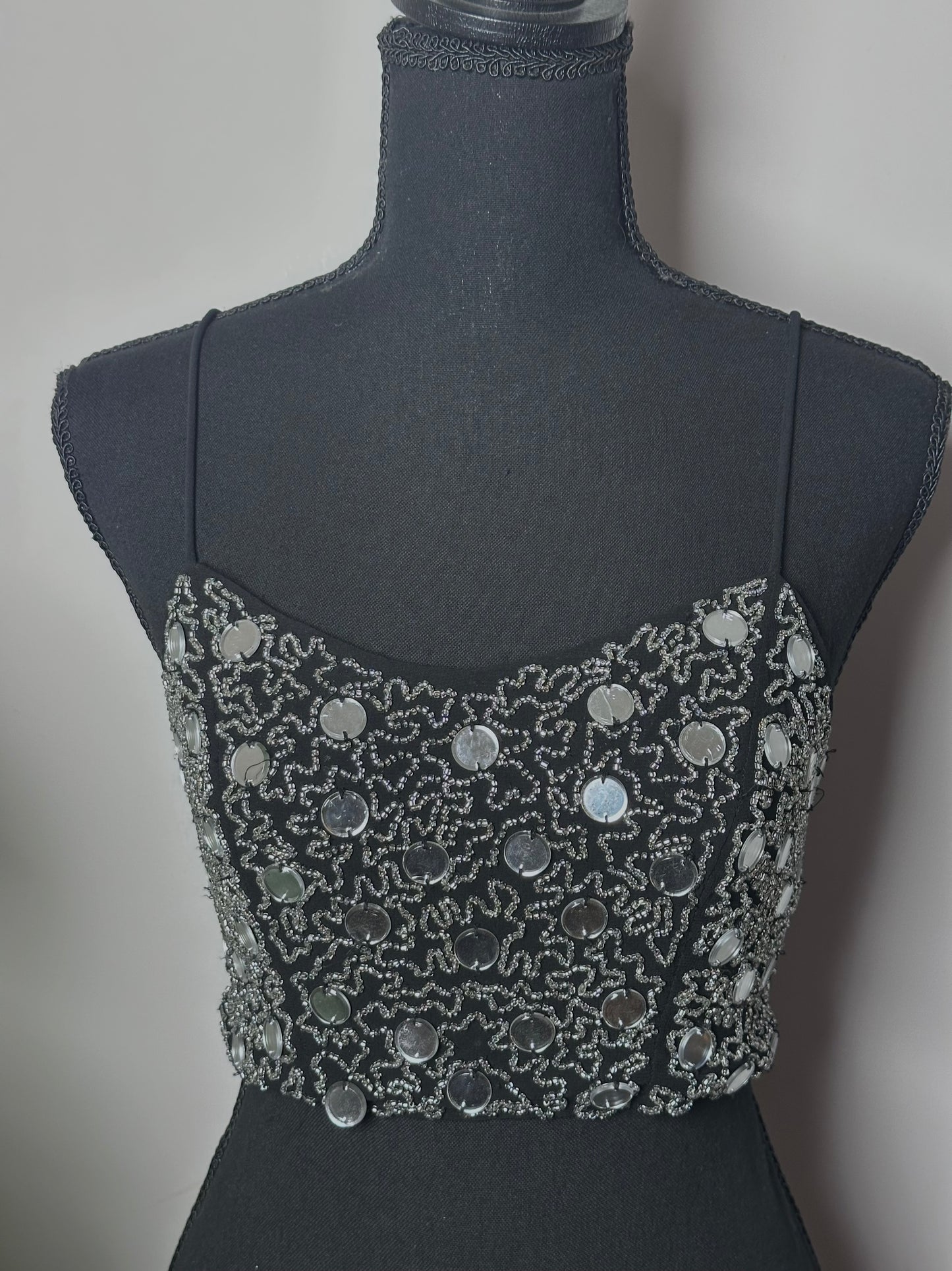 Embroidery Crop Top (Small)