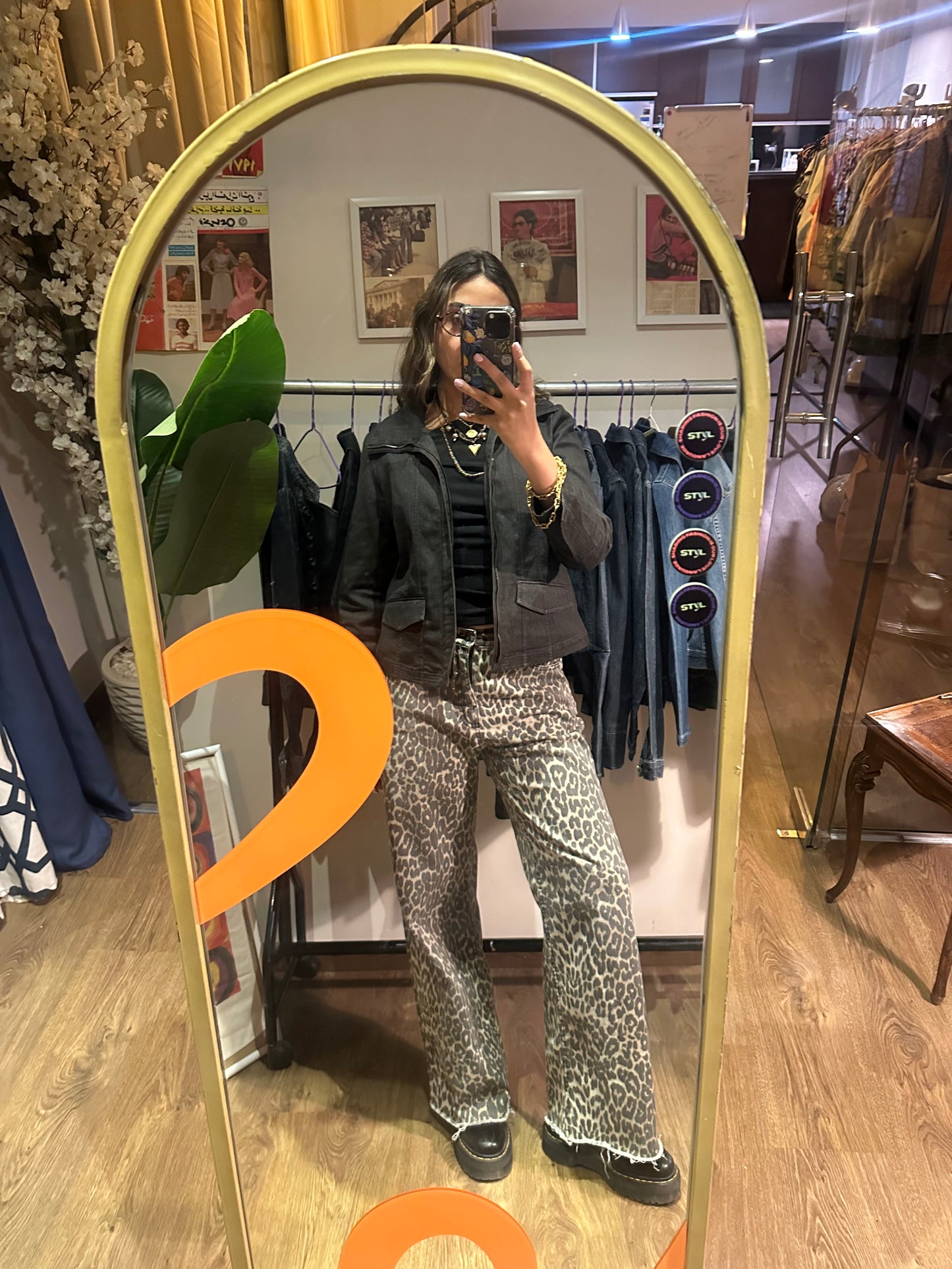 Relaxed Zipped Up Denim (Large)