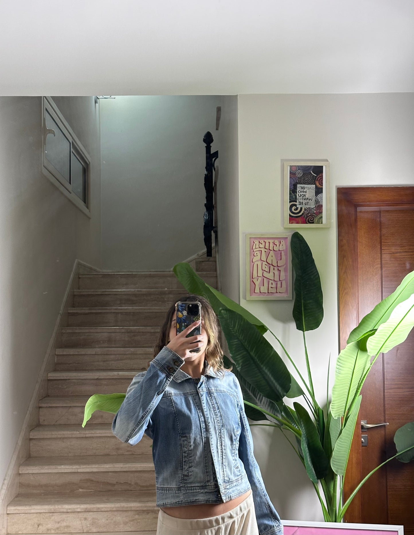 Lightwash Zipped Up Denim (Small)