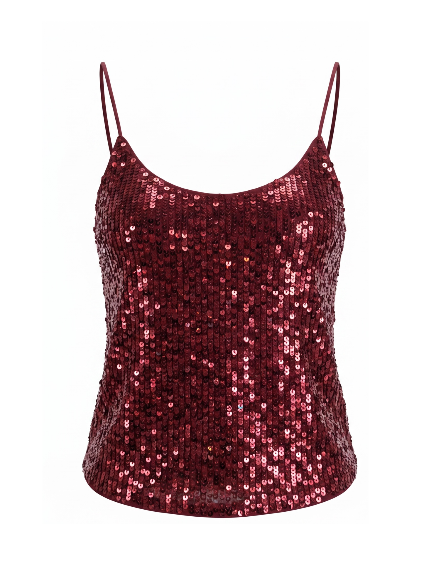 Red Sequin Top (Large)