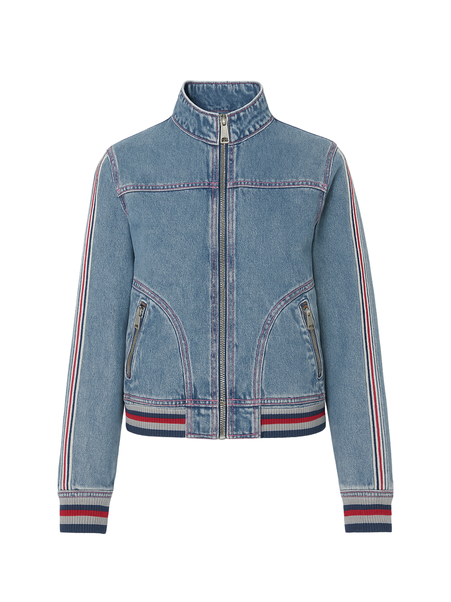 Racer Denim Jacket