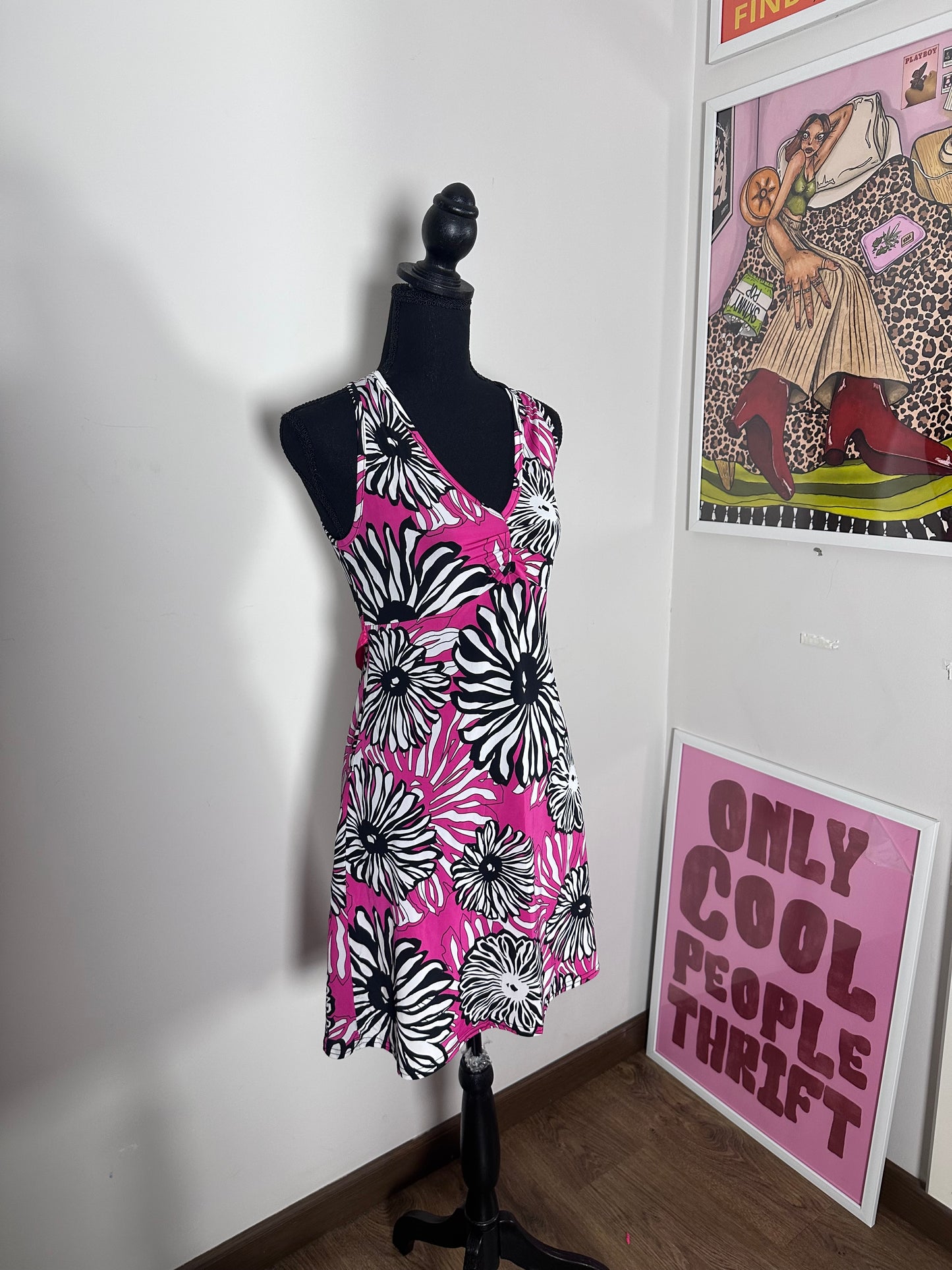 Patterned Y2K Dress (Medium)