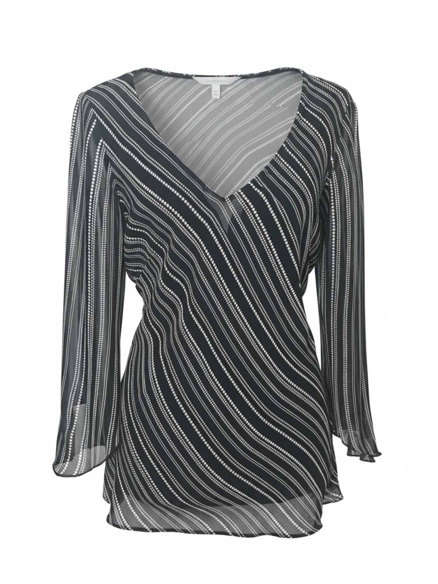 Polka Dots Striped Top (Large)