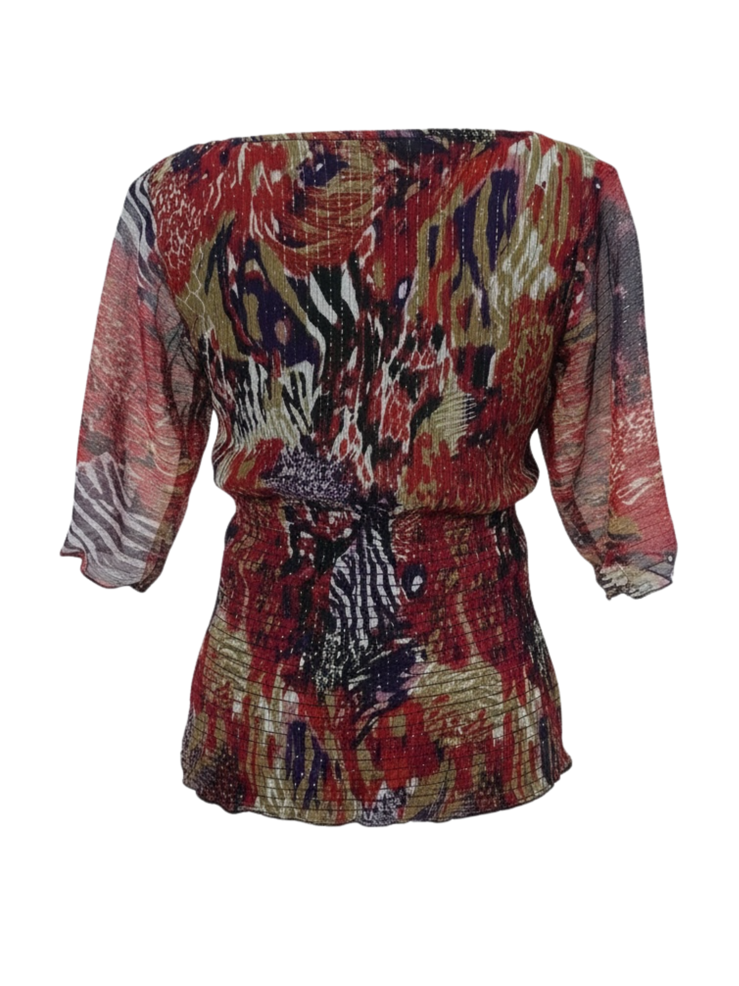 Abstract Rushed Top (Small)