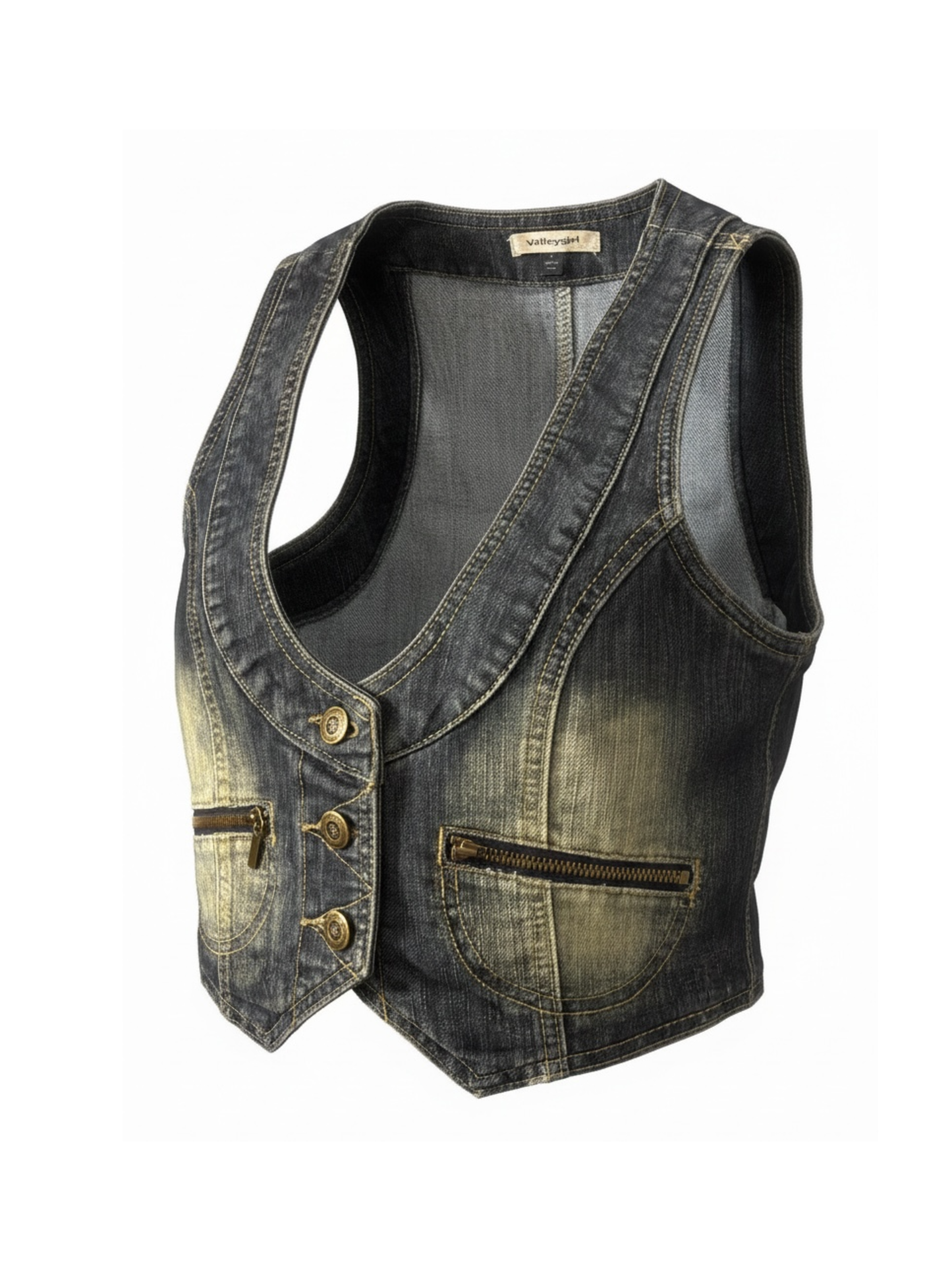 Denim Vest (Medium)