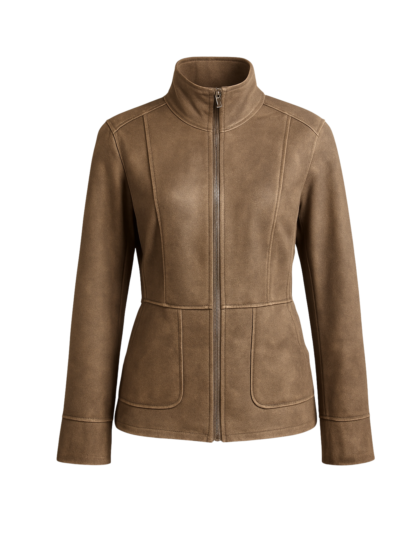 Brown Vintage Suede Jacket