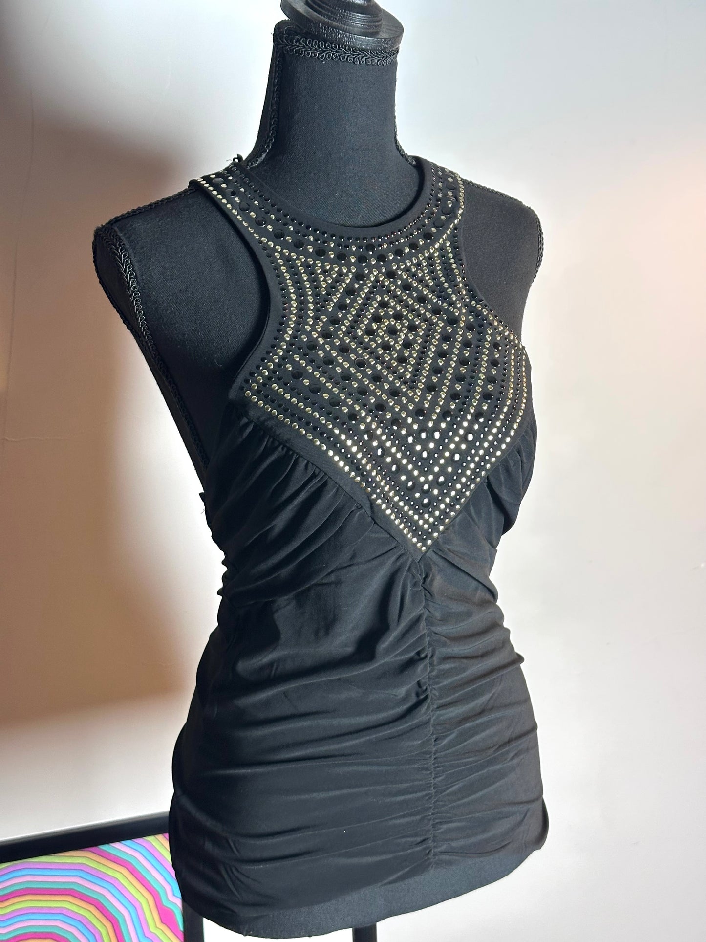 Studded Halter Top (M/L)