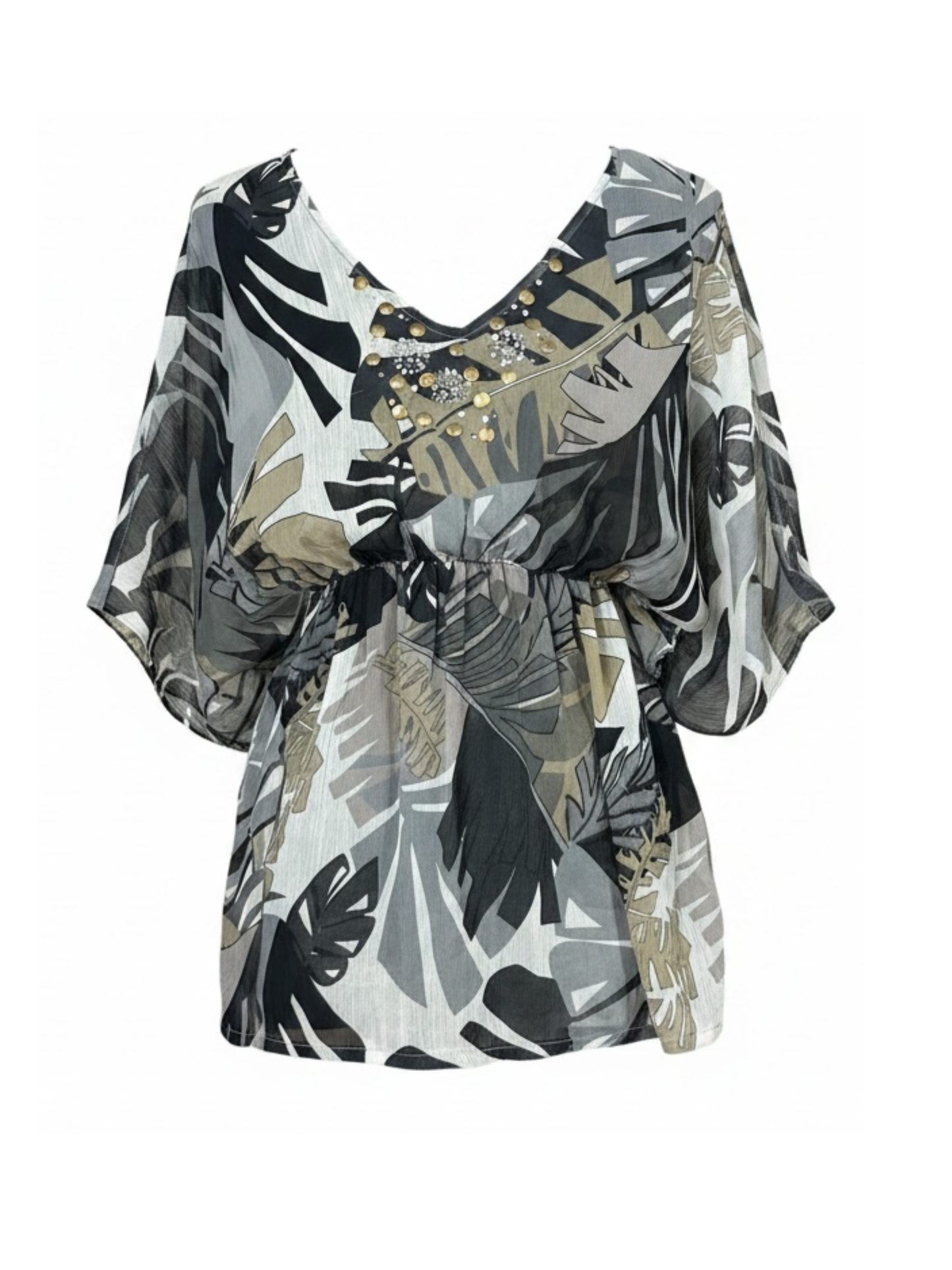Floral Sequin Top (Large)
