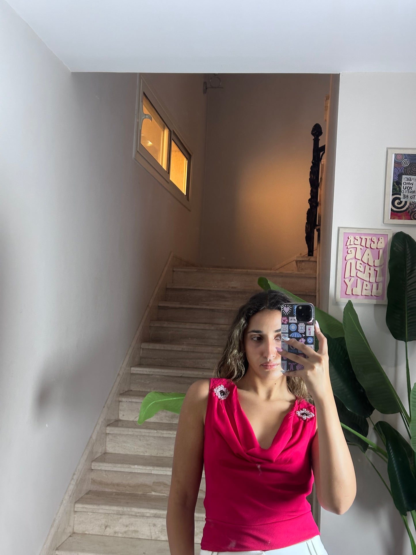 Cowl Neck Top (Small)