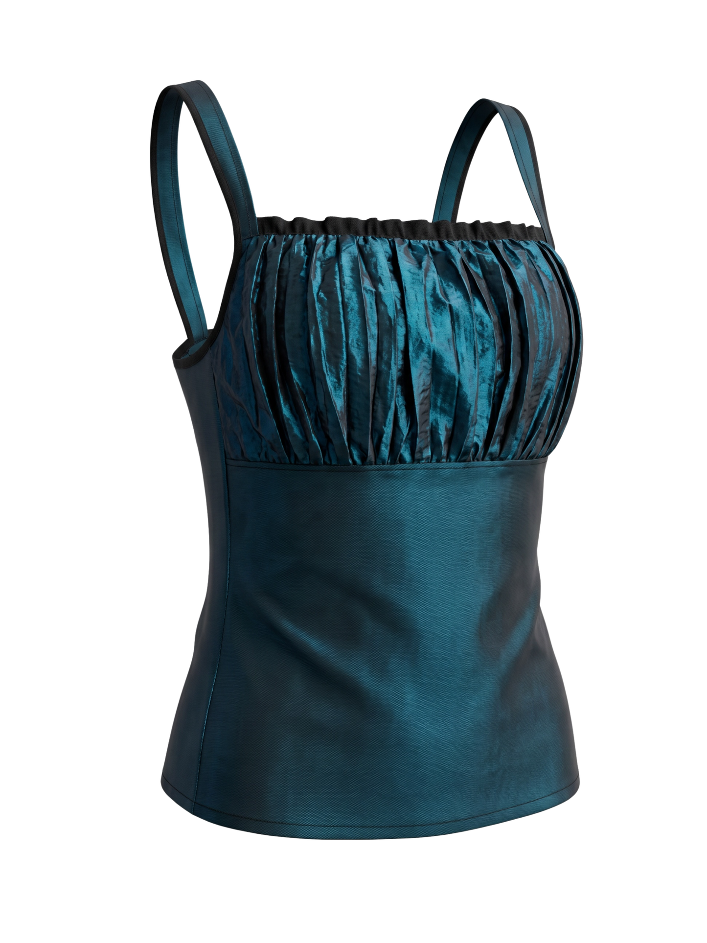 Metallic Rushed Cami (Large)