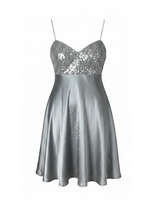 Sequined Flowy Dress (Large)