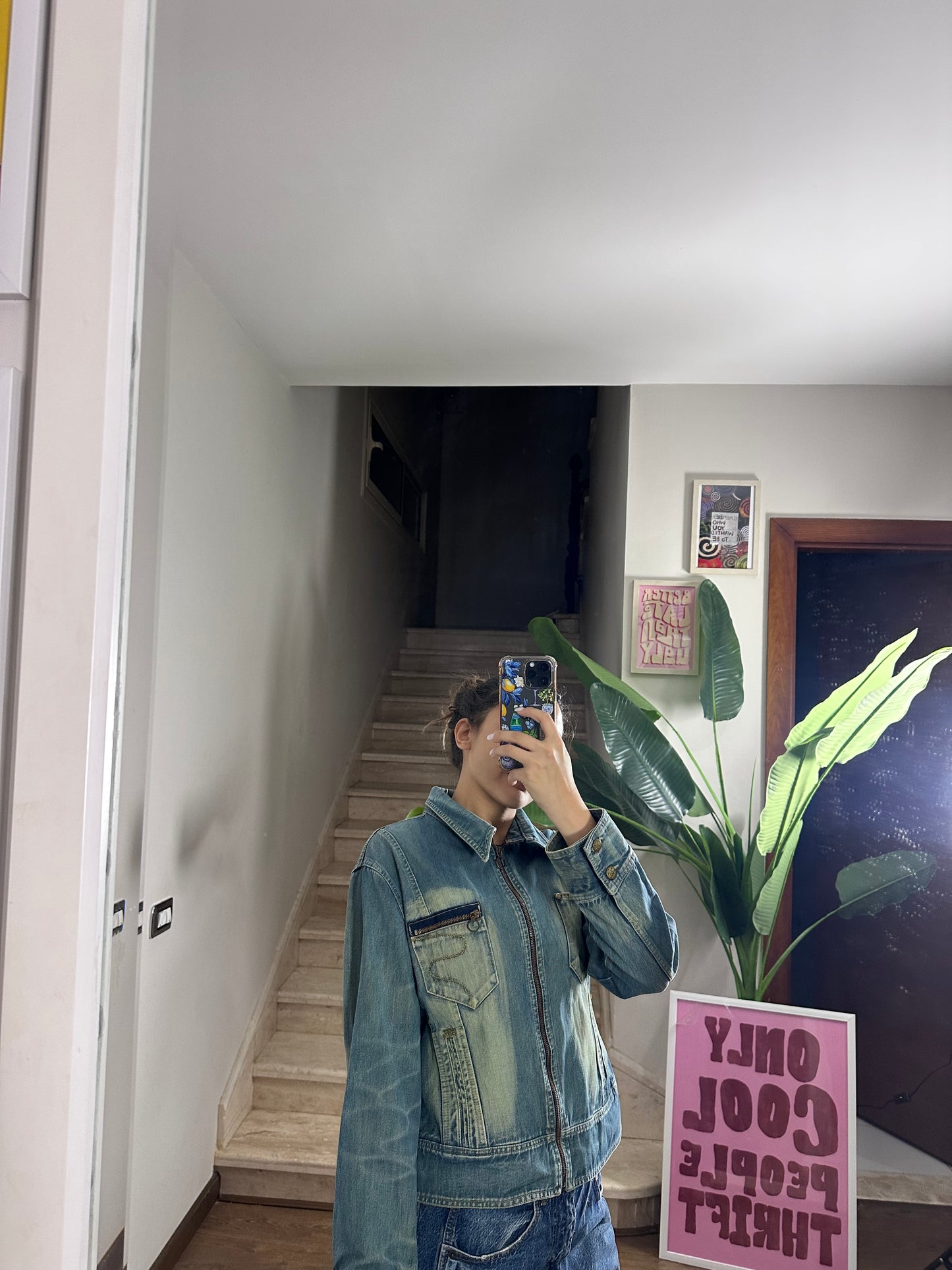 Embroidered Denim (XXL)