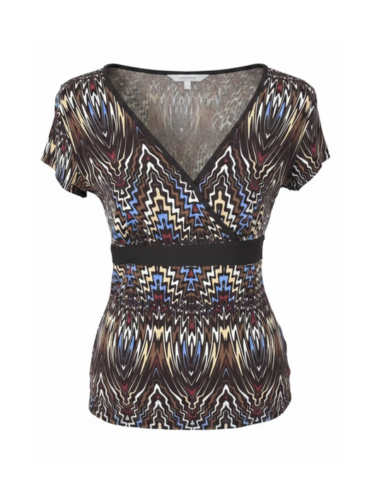 Brown Y2K Top (Medium)