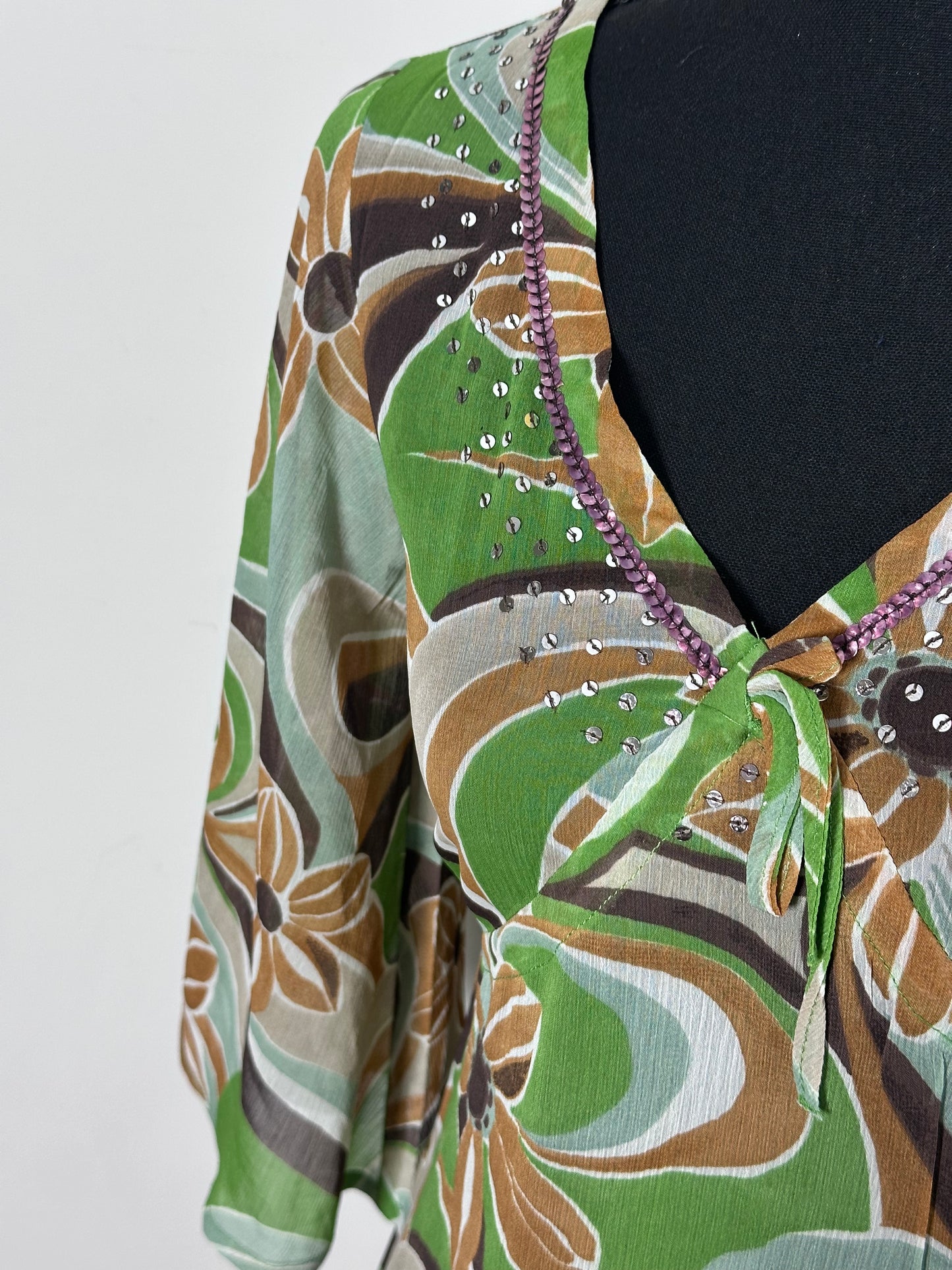 Floral Sheer Sequin (Small)