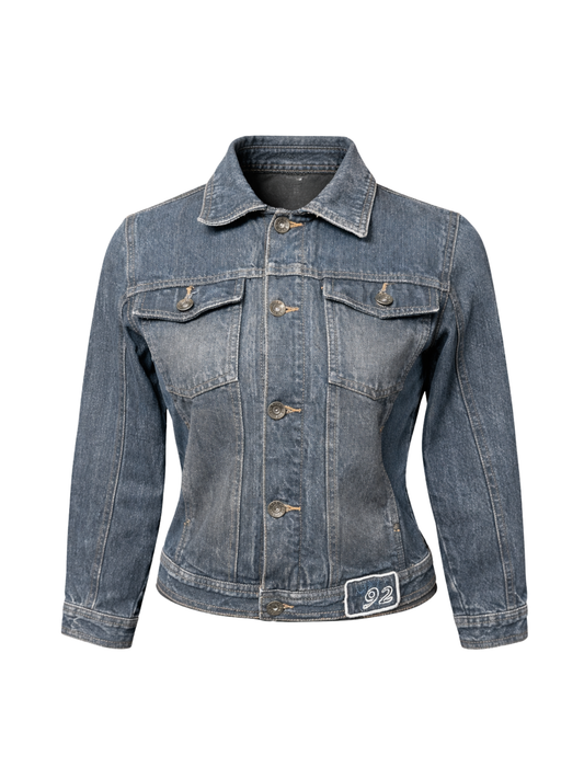 Cropped Patched Denim (X Small)