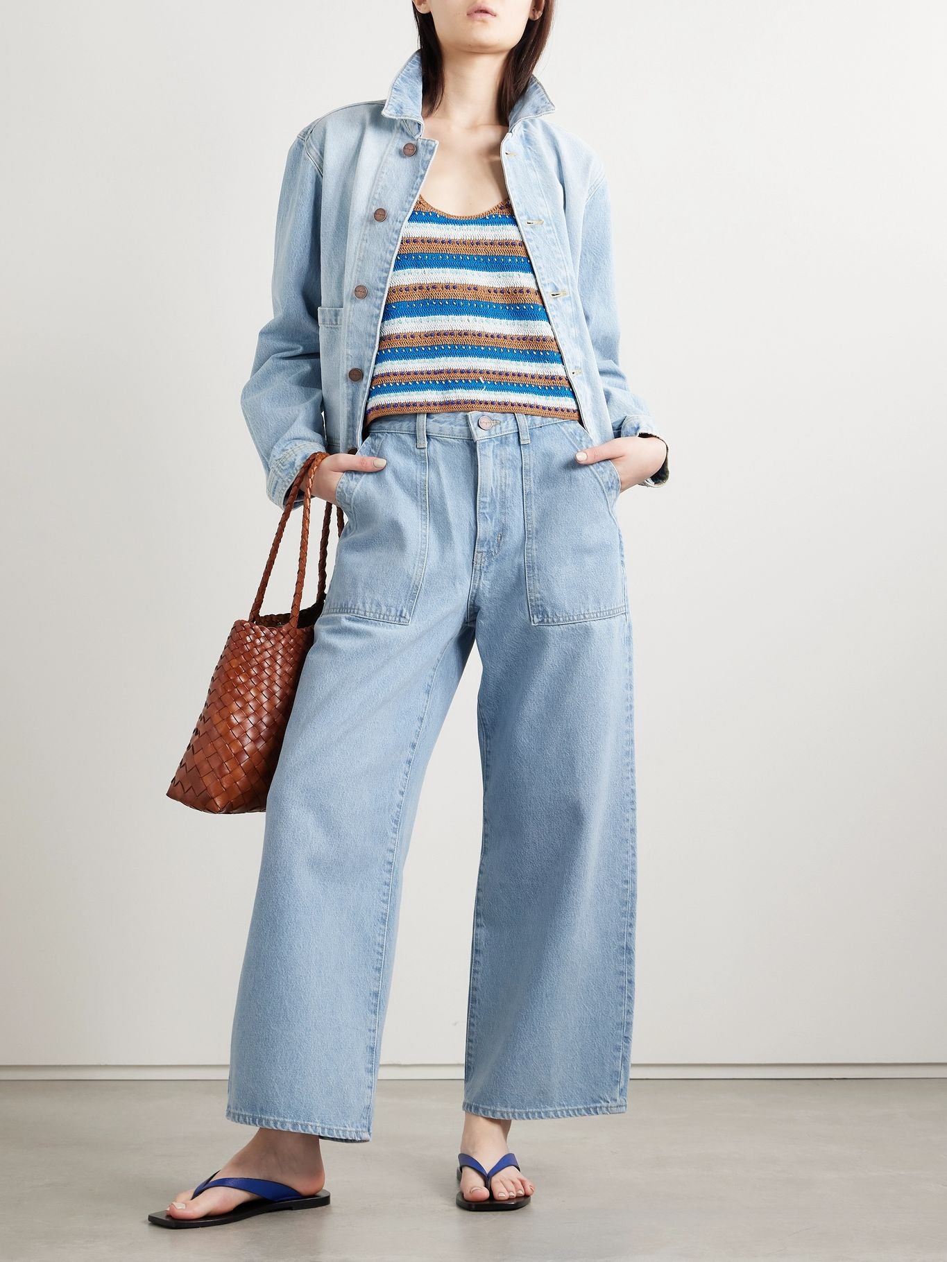 Wide Leg Denim - Bershka