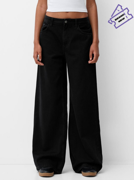 Wide Leg Denim - Bershka