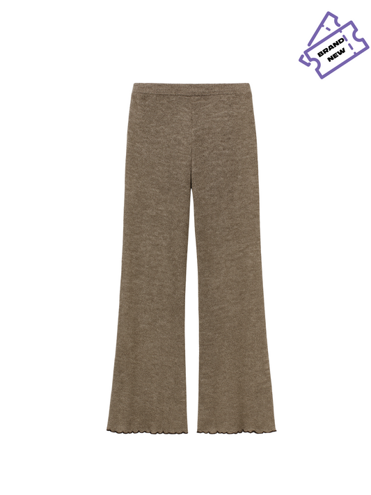 Knitted See-through Pants - Pull& Bear