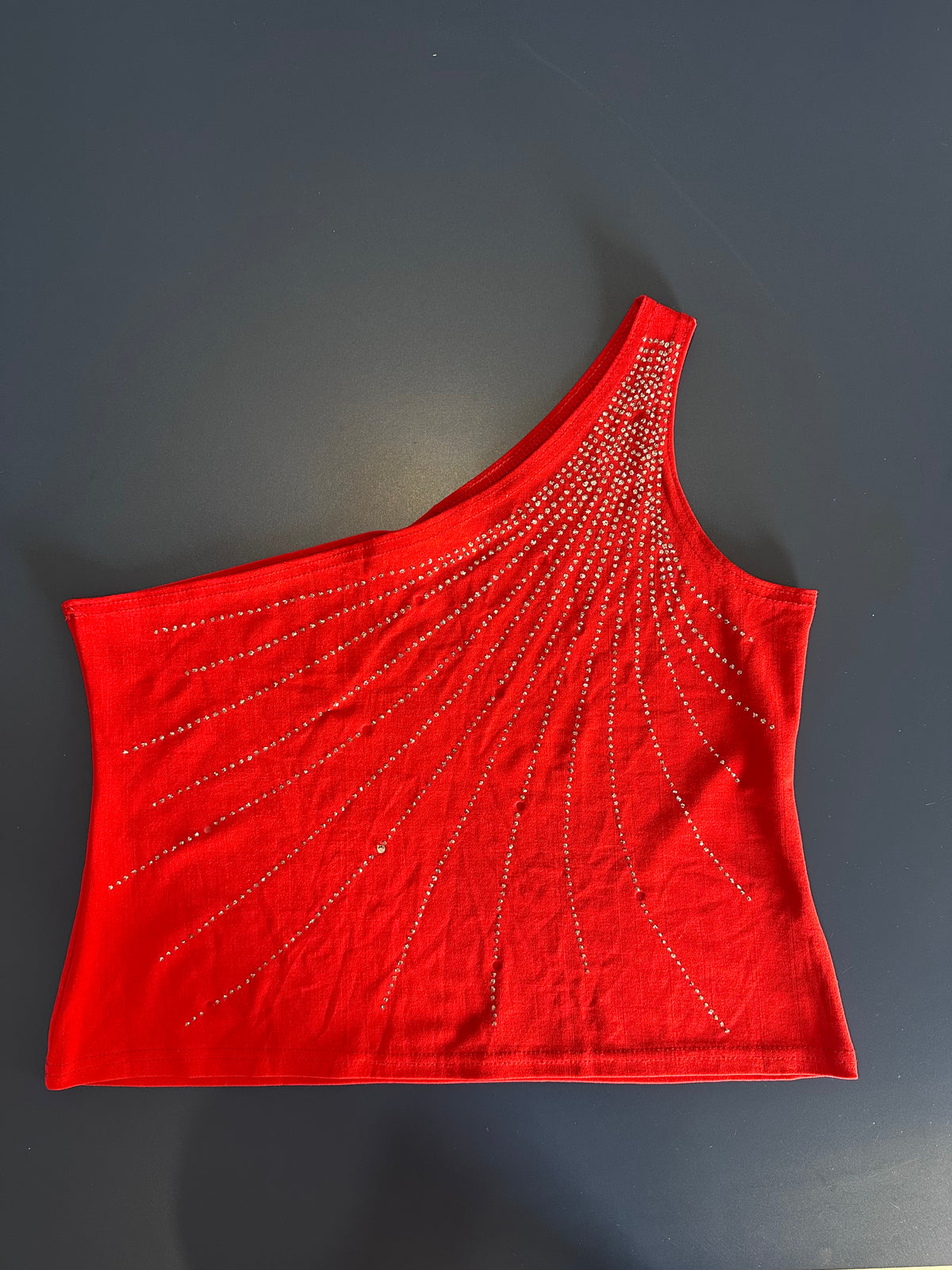 Red Rhinestone Top (Large)