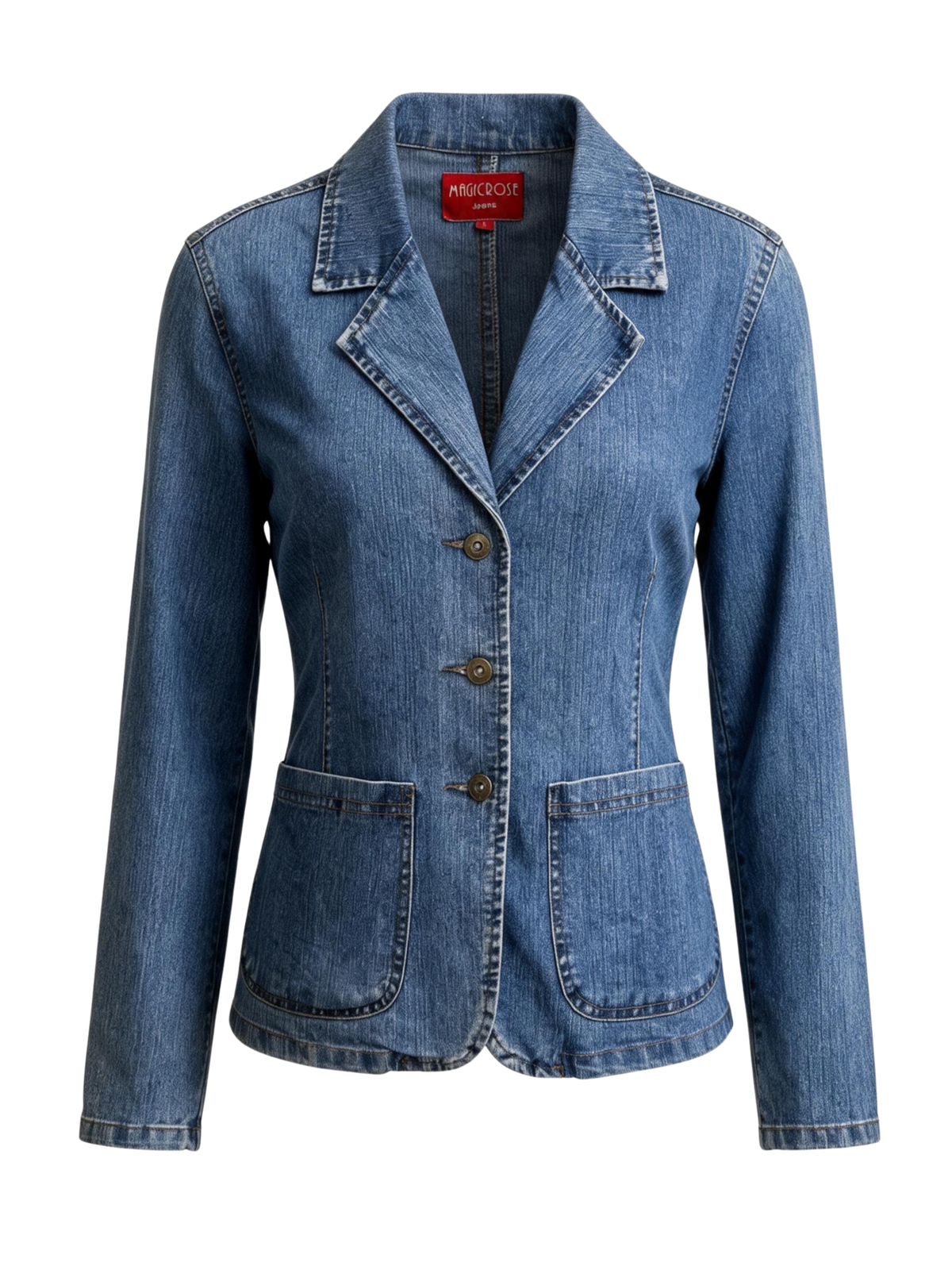 Buttoned Denim (Large)