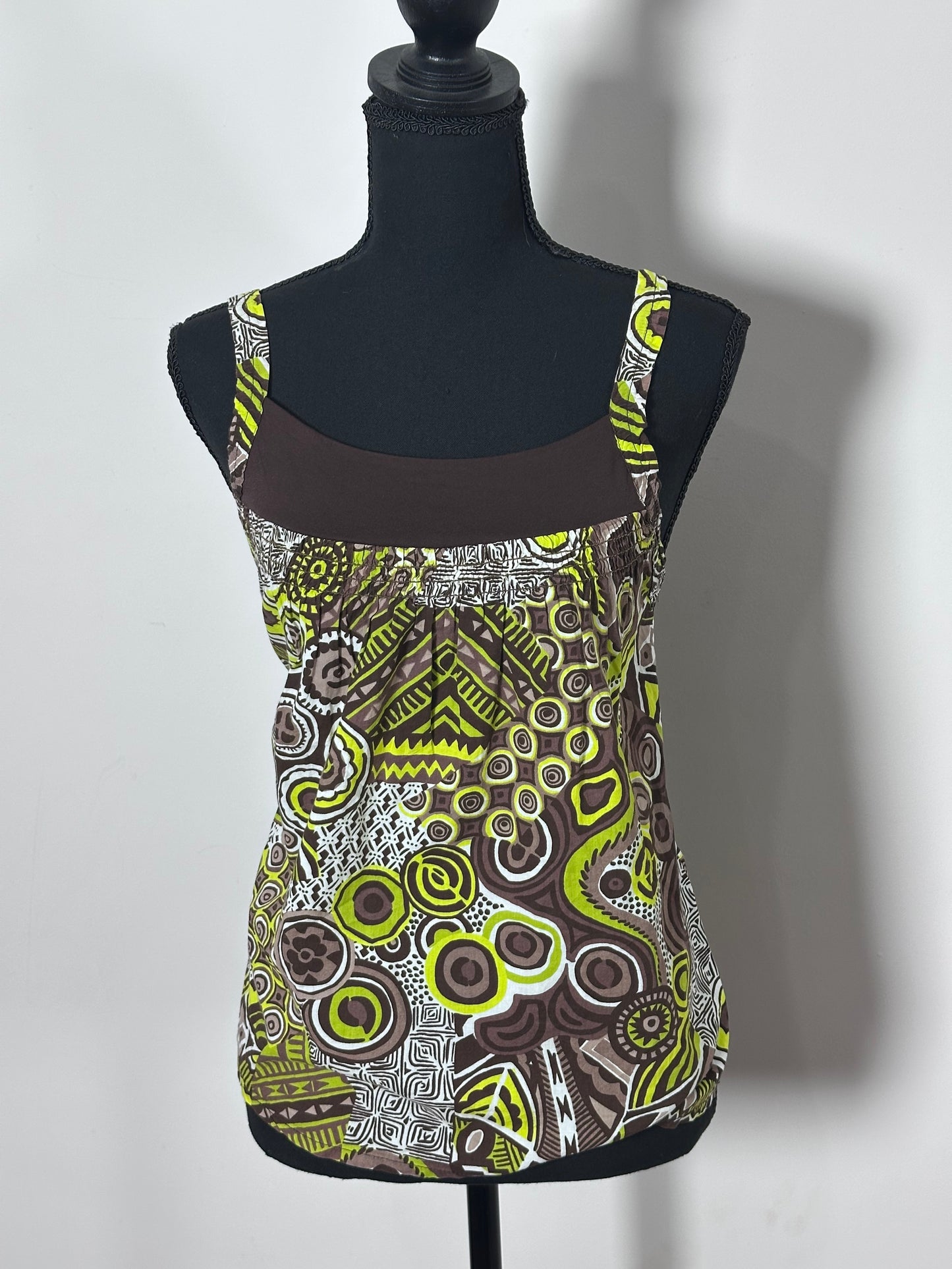 Y2K Patterned Top (Medium)