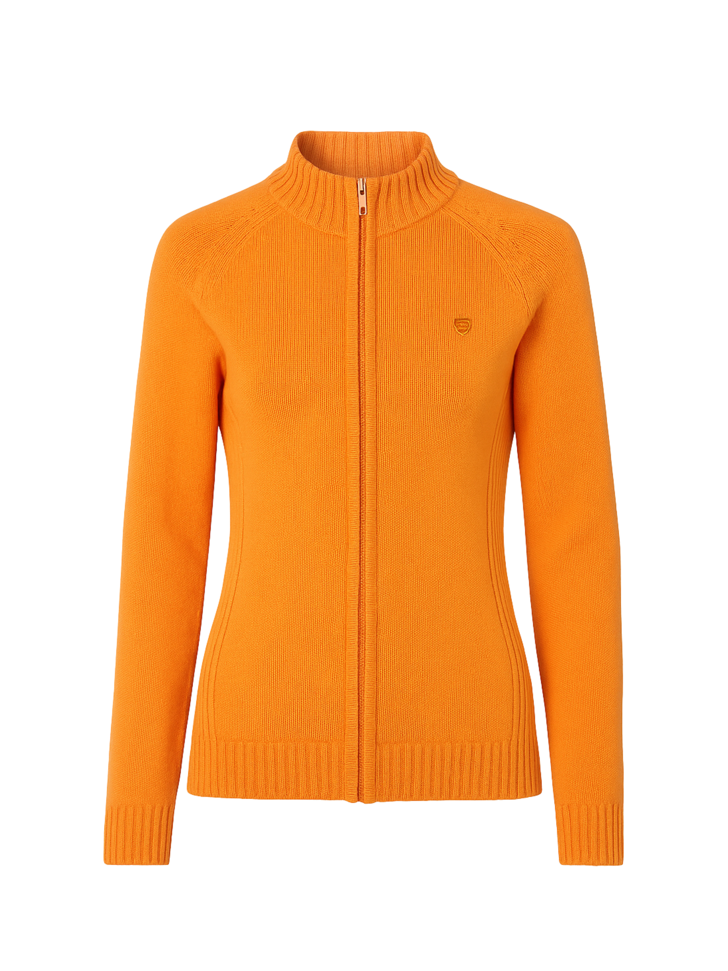 Orange Ribbed Jacket