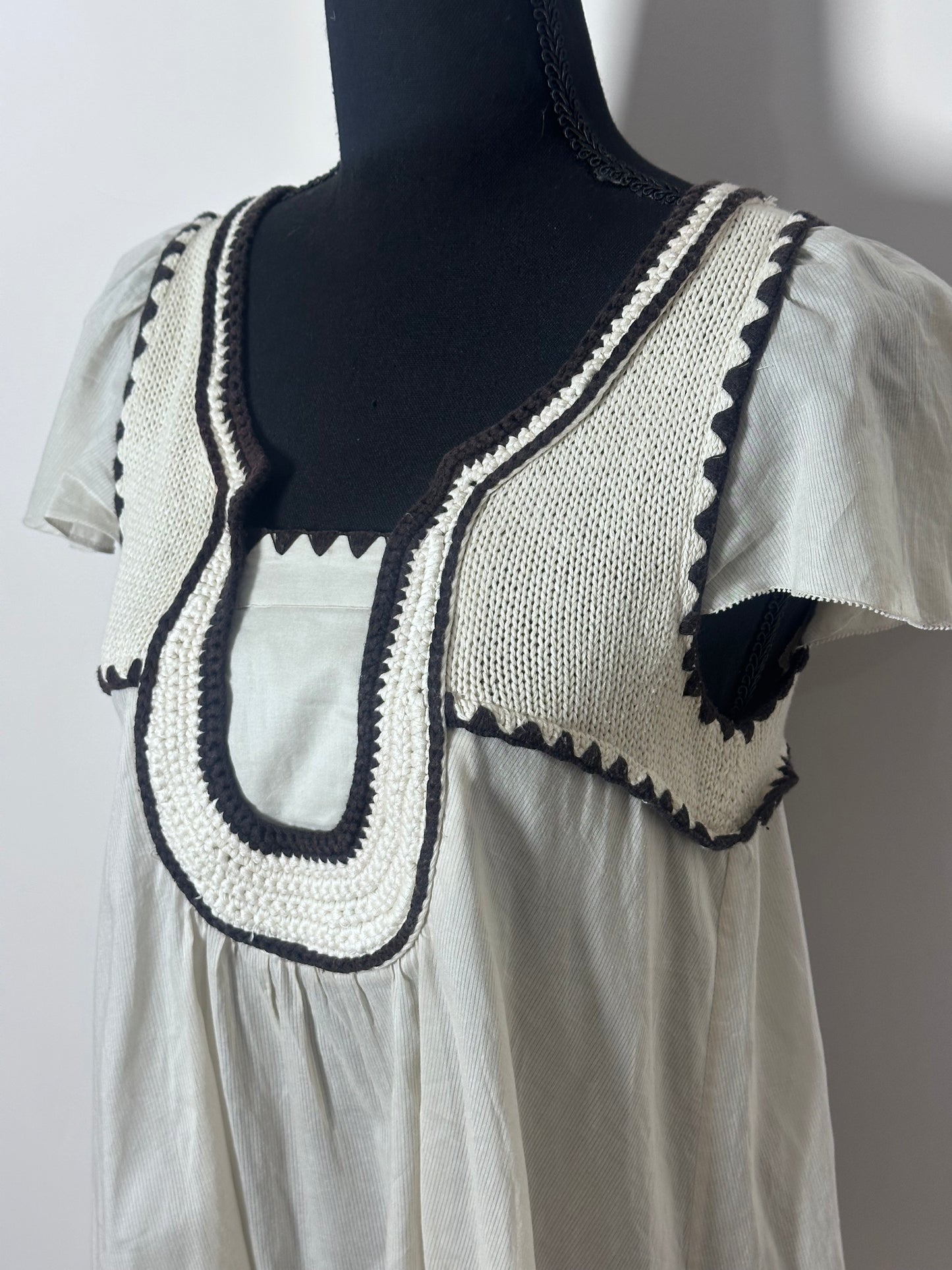 Cream Crochet Cover Up (Small)